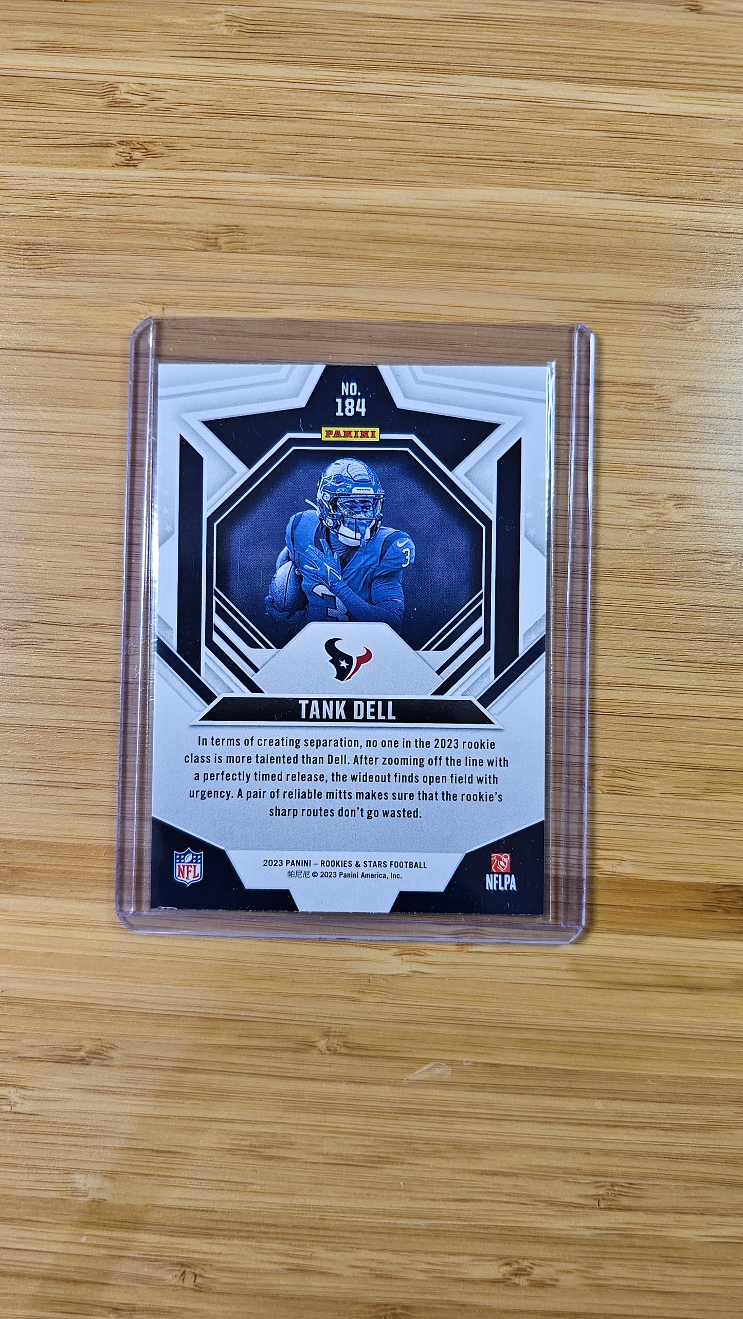 2023 Panini Absolute football Tank Dell - Rookie Parallel - Houston Texans