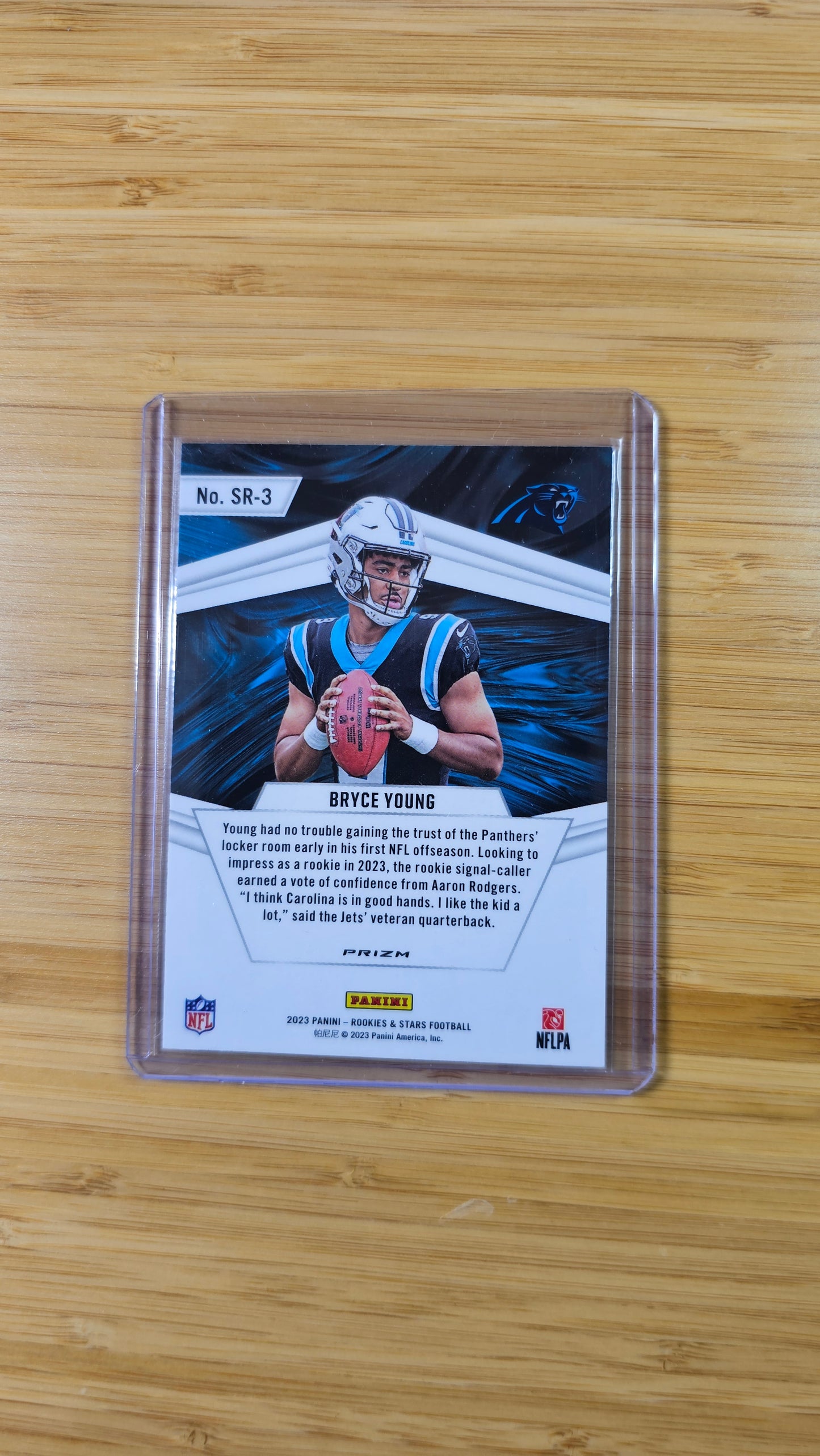 2023 Panini Absolute football Bryce Young - Stellar Rookie - Carolina Panthers