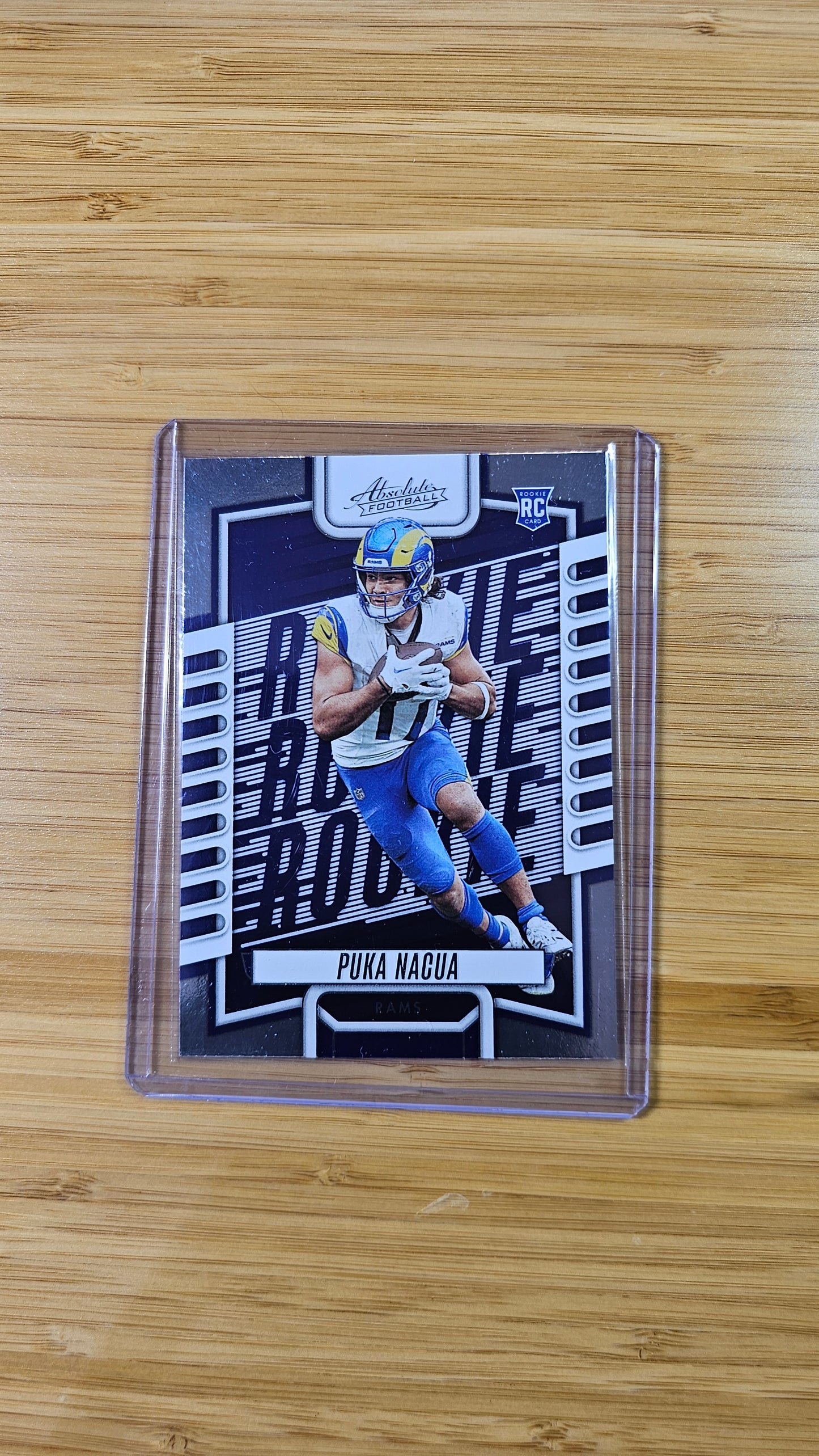 2023 Panini Absolute football Puca Nuca - Base RC - Los Angeles Rams