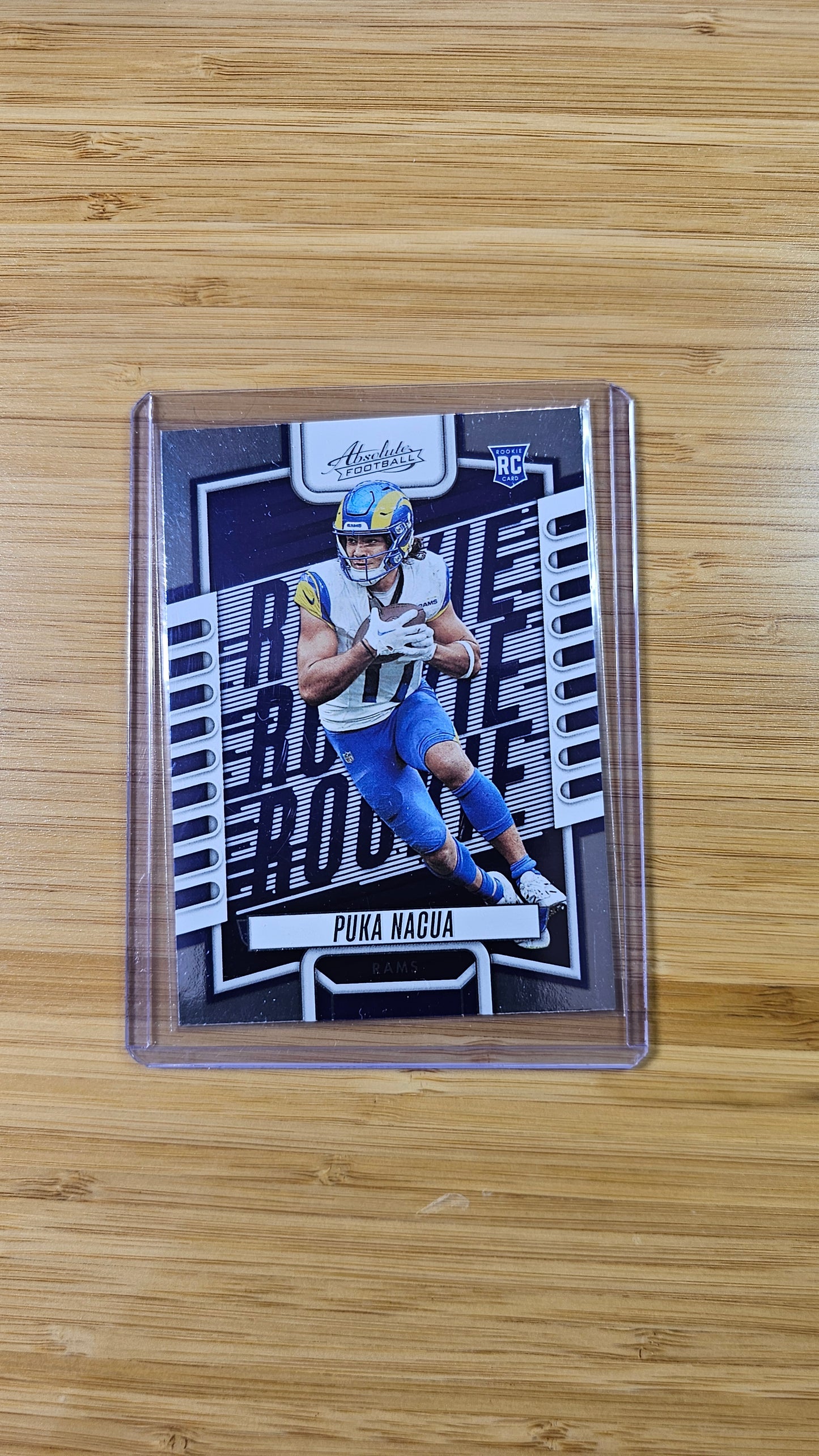 2023 Panini Absolute football Puca Nuca - Base RC - Los Angeles Rams