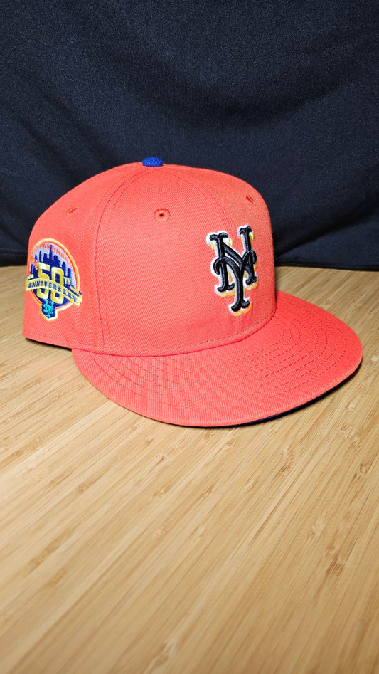 New York Mets Exclusive New Era Fitted Hat (DragonBallZ Goku Inpso)