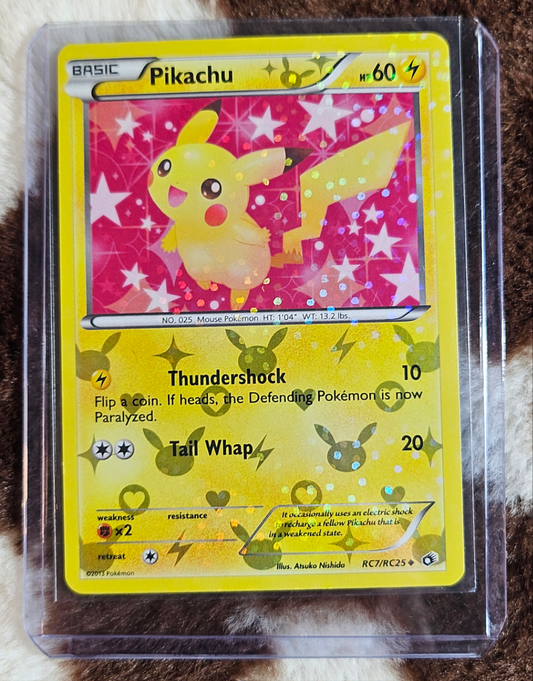 Pikachu RC7/RC25 Pokemon Legendary Treasures Card