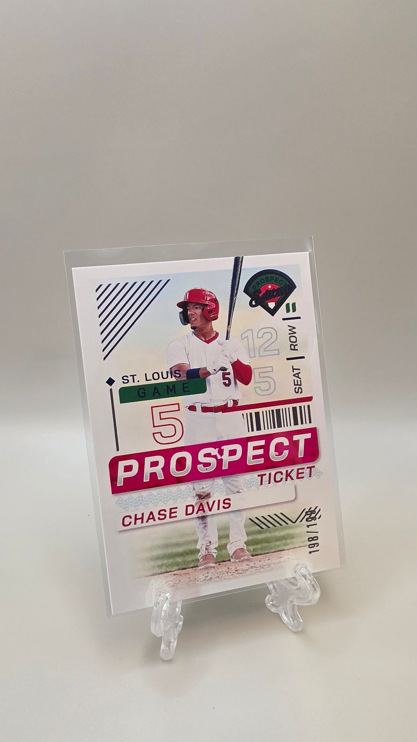 2024 Prospect Edition Chase Davis Prospect Ticket /199 #4