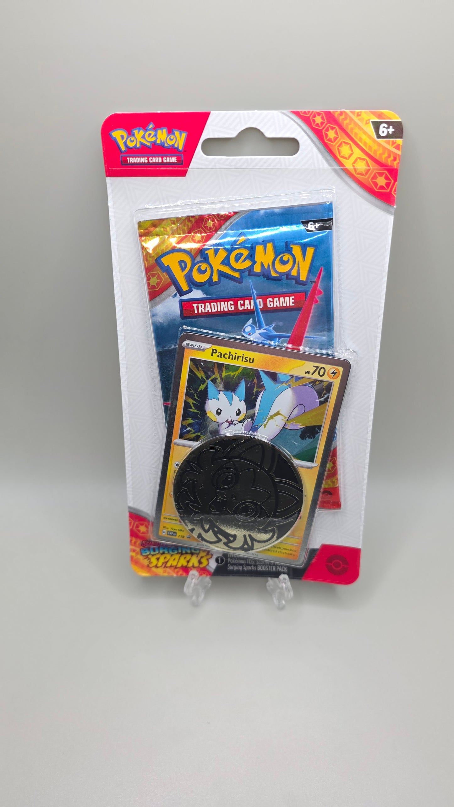 Pokémon TCG Surging Sparks S&V Pachirisu Promo Blister Pack Sealed