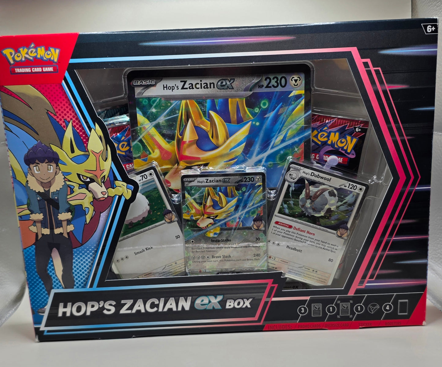 Pokémon TCG Hop's Zacian Ex Box New