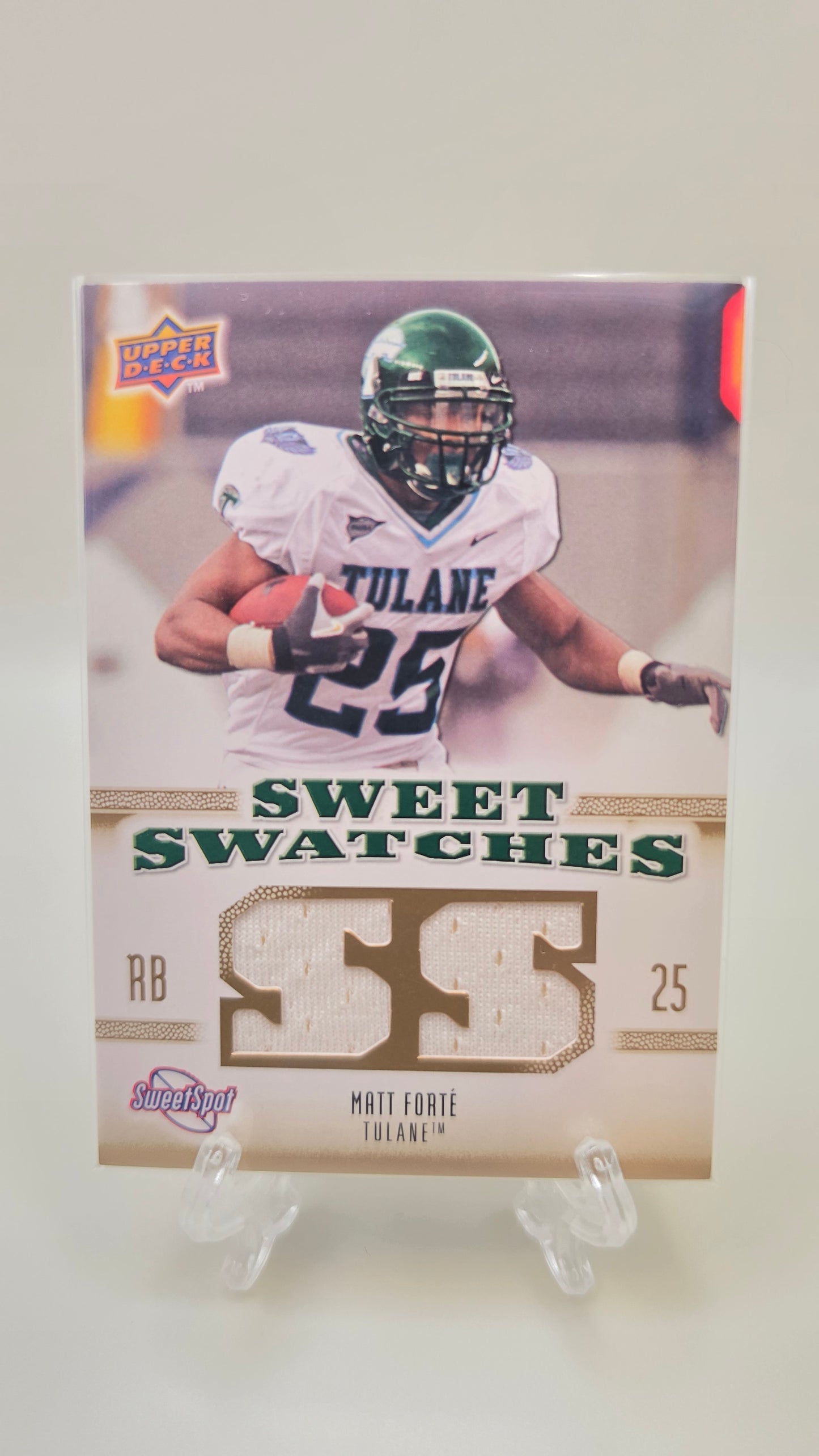 2010 Upper Deck Matt Forte Sweetspot Sweet Swatches #SSW-56
