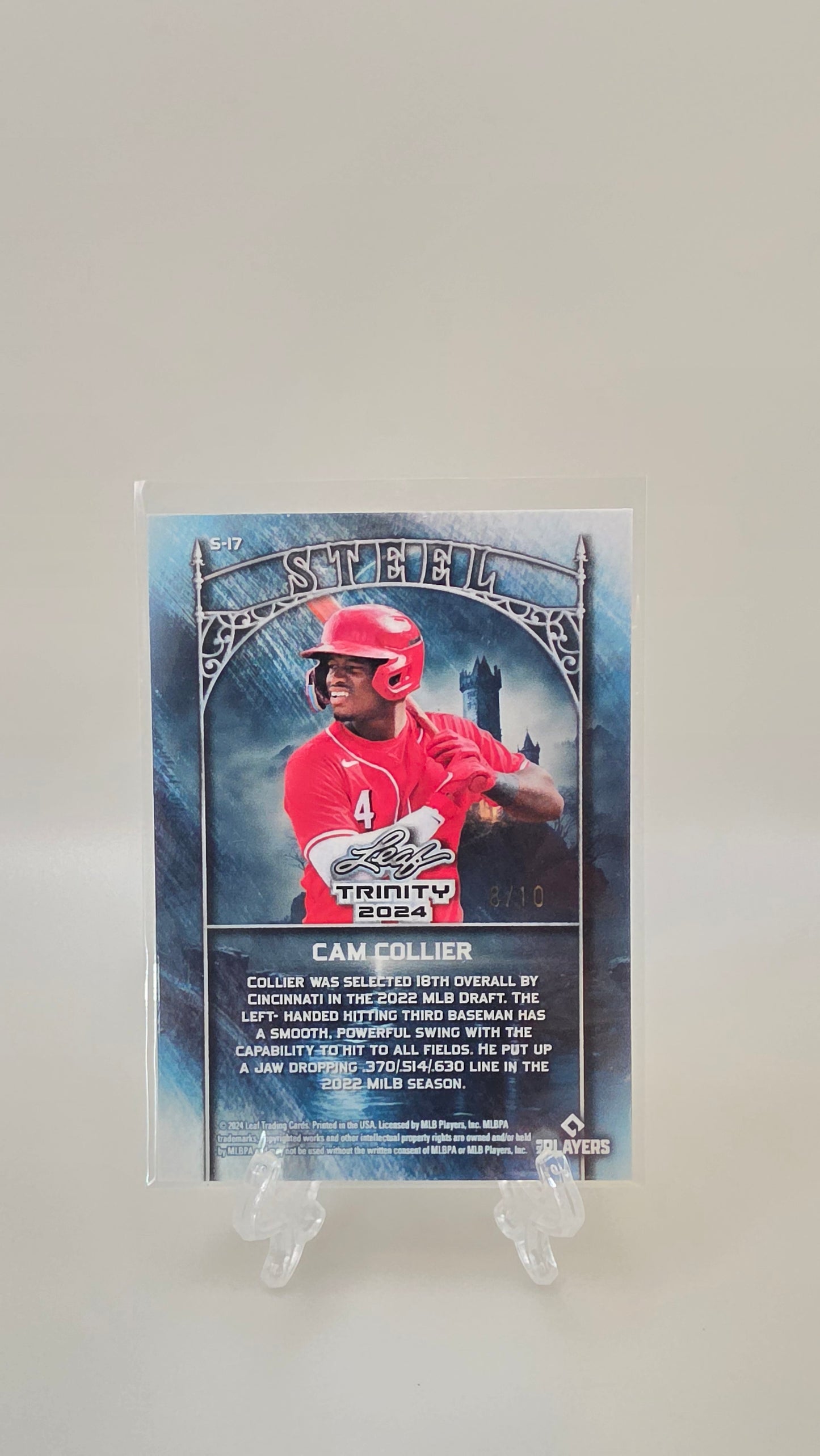 2024 Leaf Trinity Cam Collier Steel Disco /10 #S-17