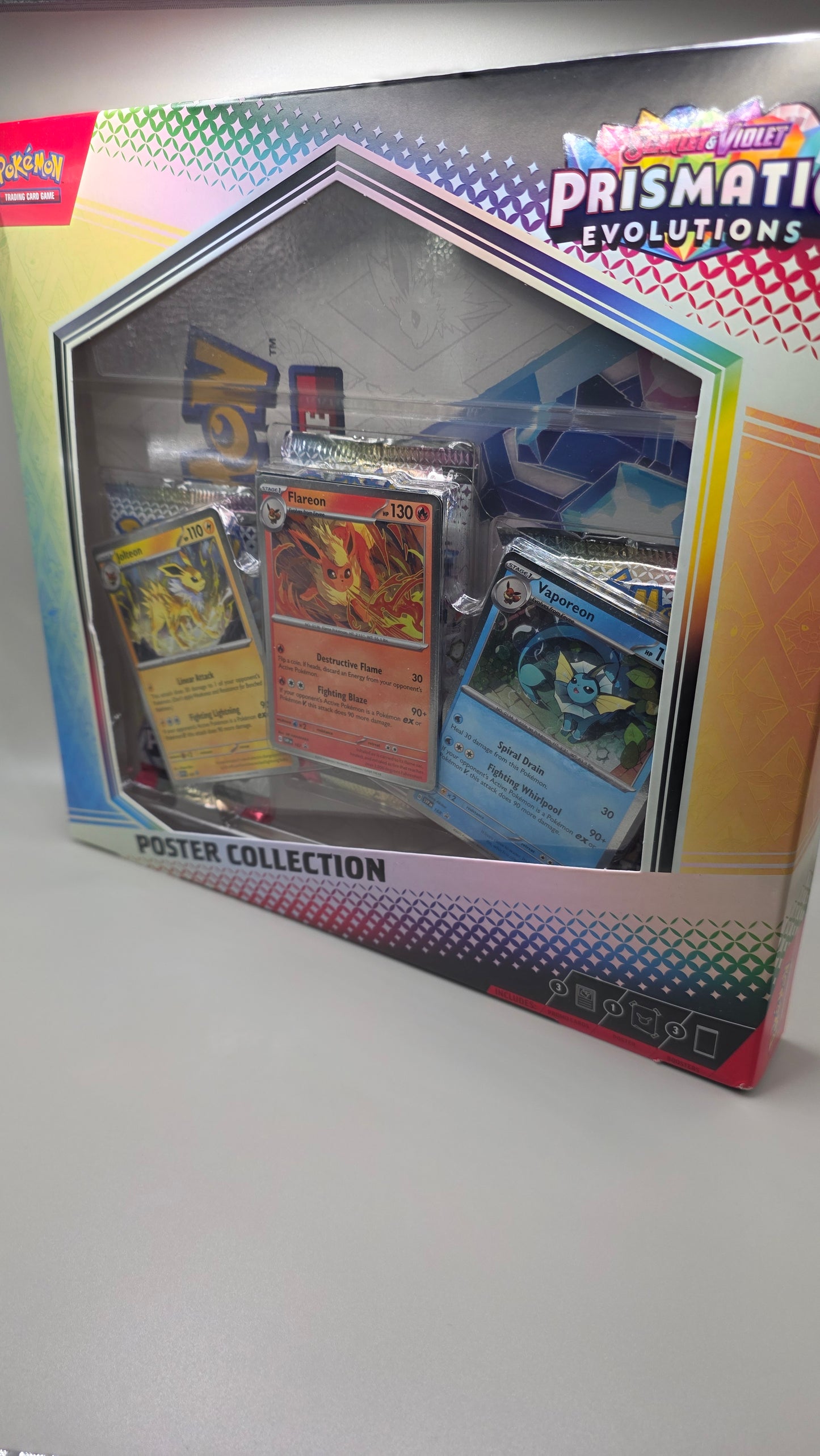 Pokémon TCG S&V Prismatic Evolutions Poster Collection