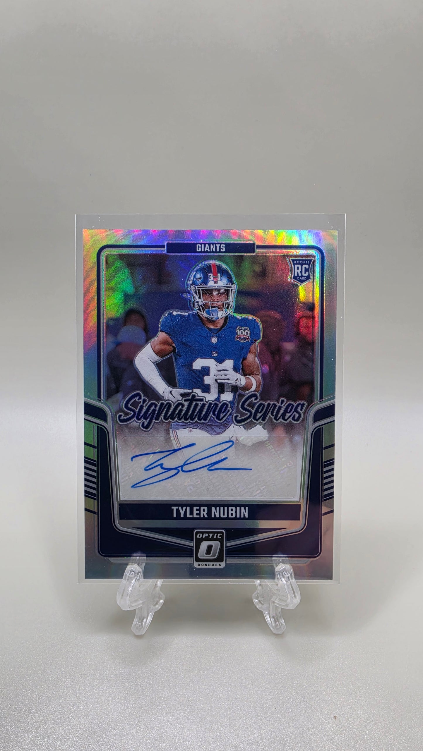 2024 Panini Donruss Tyler Nubin Signature Series Rookie Auto Card #SSH-TNN