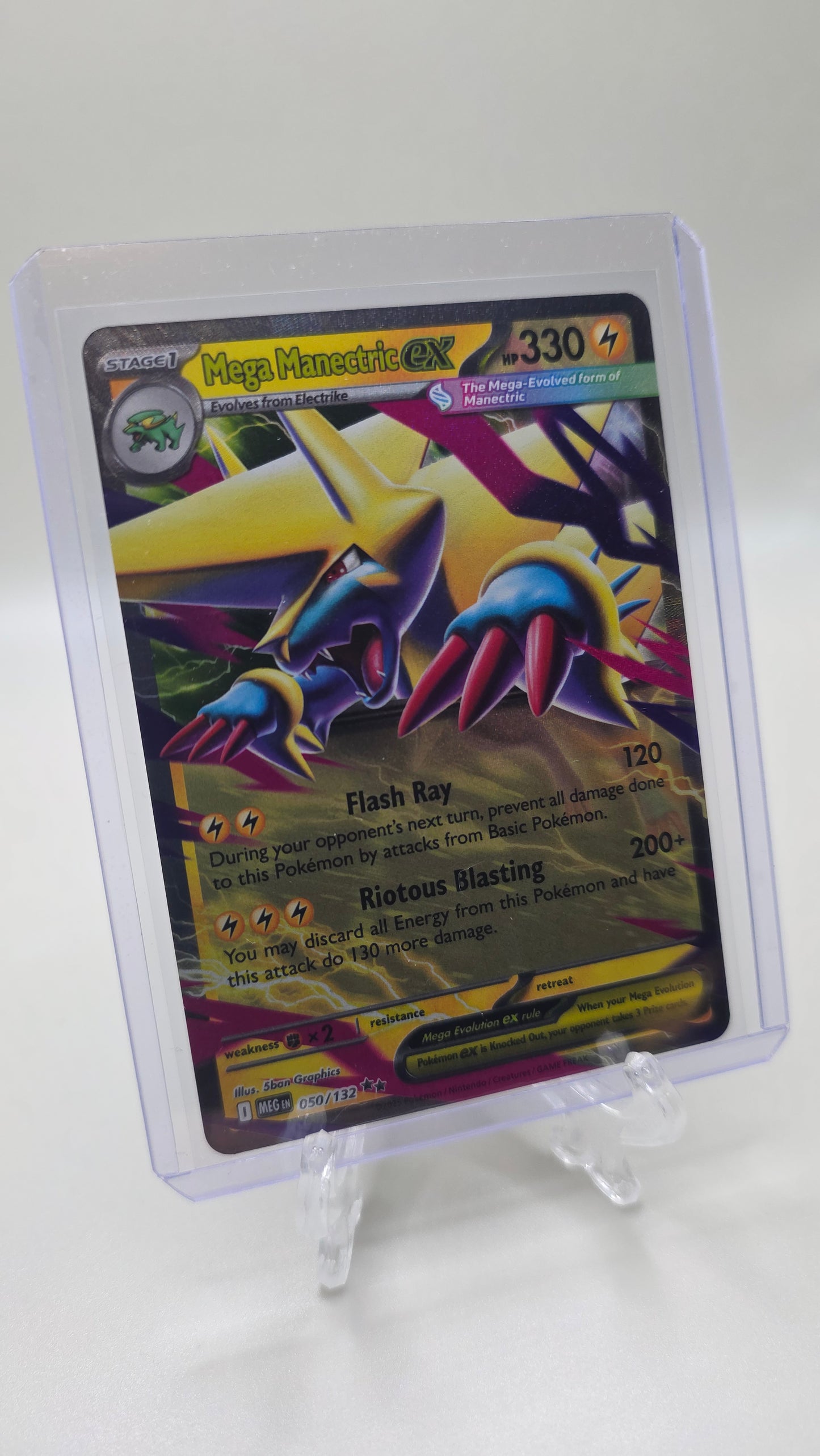 Mega Manectric EX 050/132 (Mega Evolution Set) English