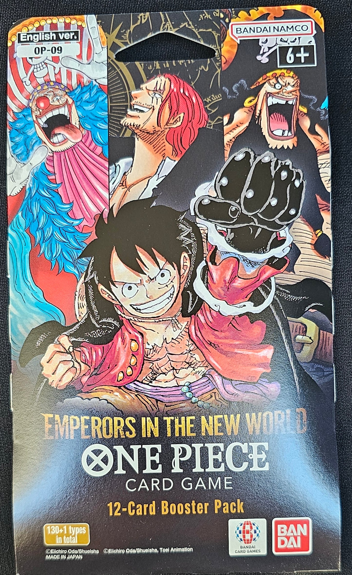 One Piece Card Game OP-09 Emperors in the New World Booster Packs (12 cards per)