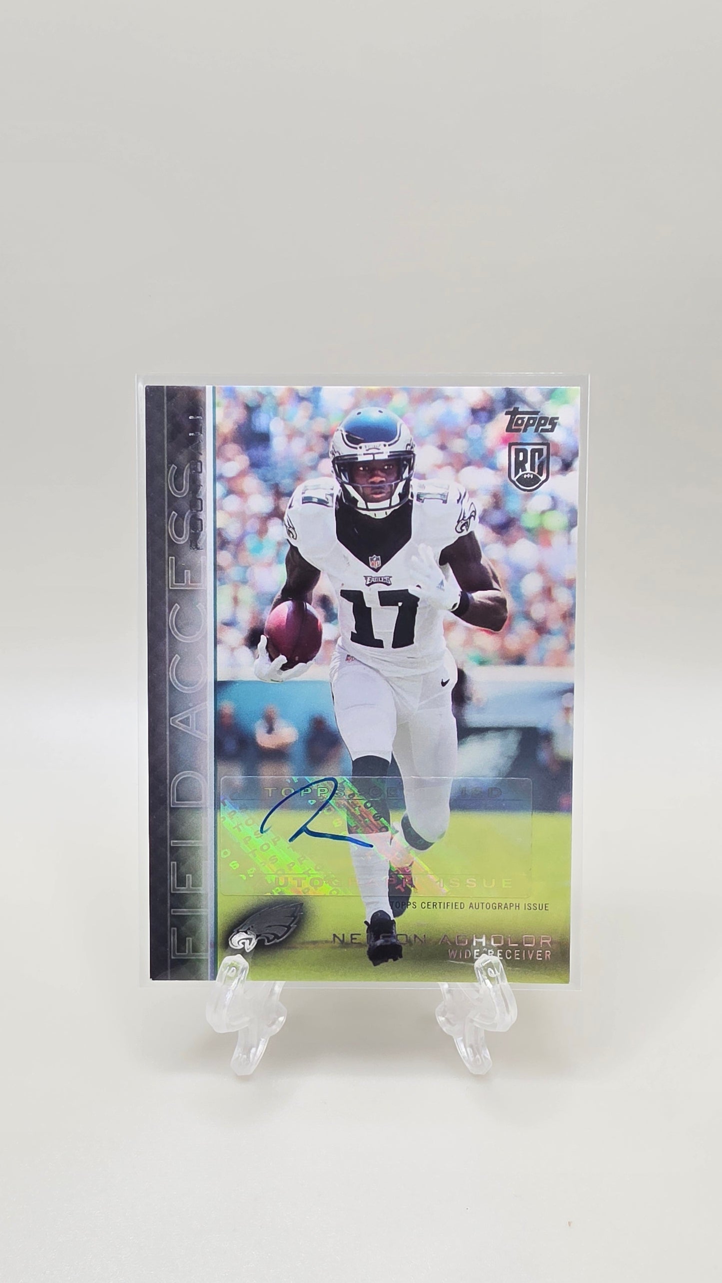 2015 Topps Football Nelson Agholor Rookie Auto Card #56
