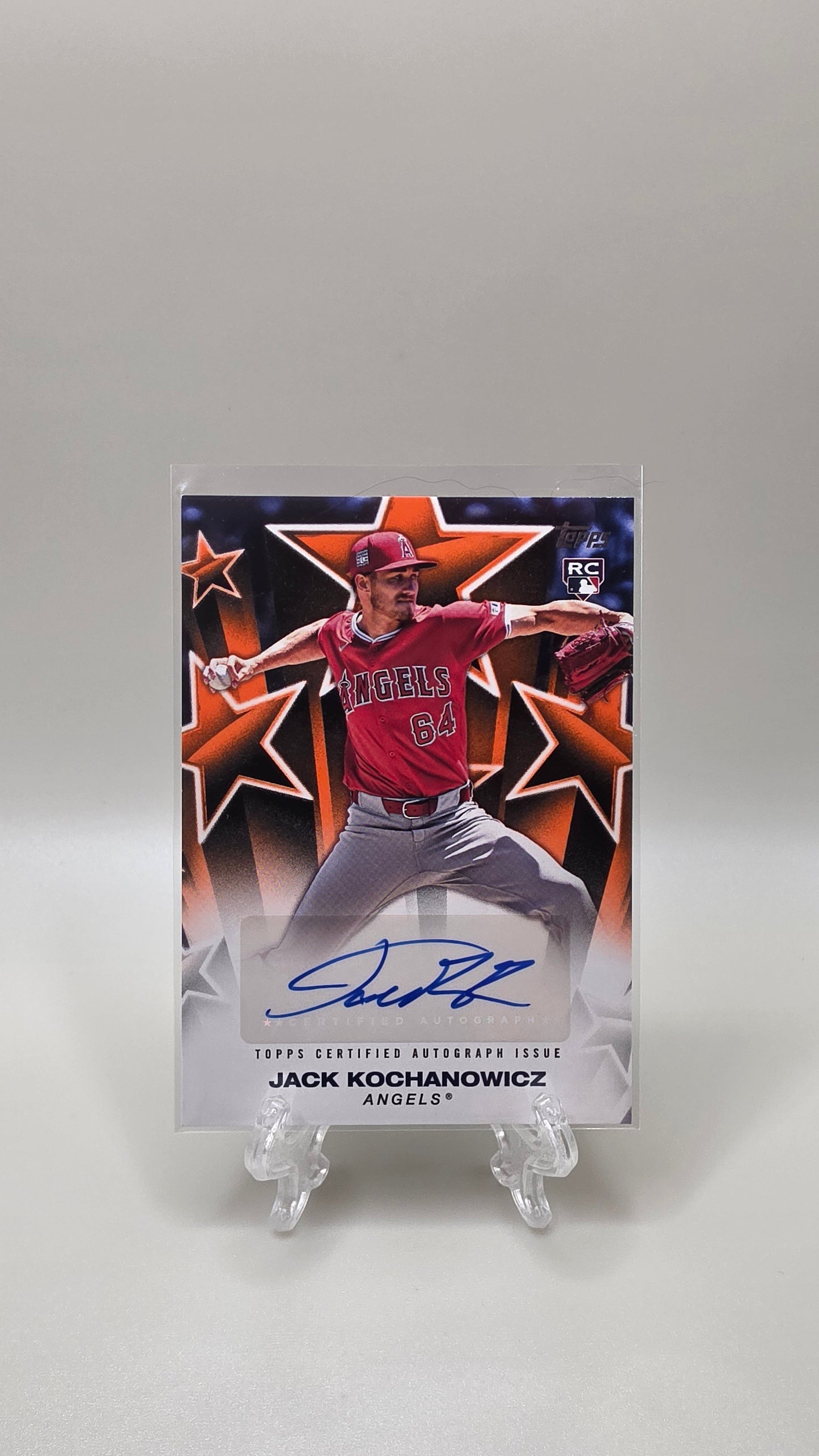 2025 Topps Baseball Jack Kochanowicz Rookie Auto Orange #/25 Card # BSA-JKO