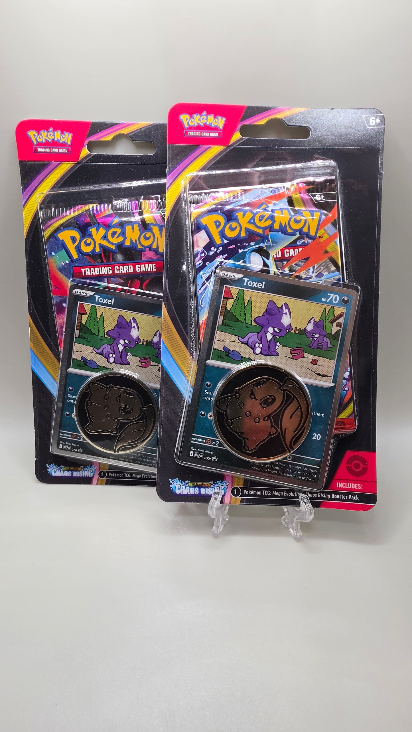 Pokémon TCG Chaos Rising M&E Toxel Promo Blister Pack Sealed