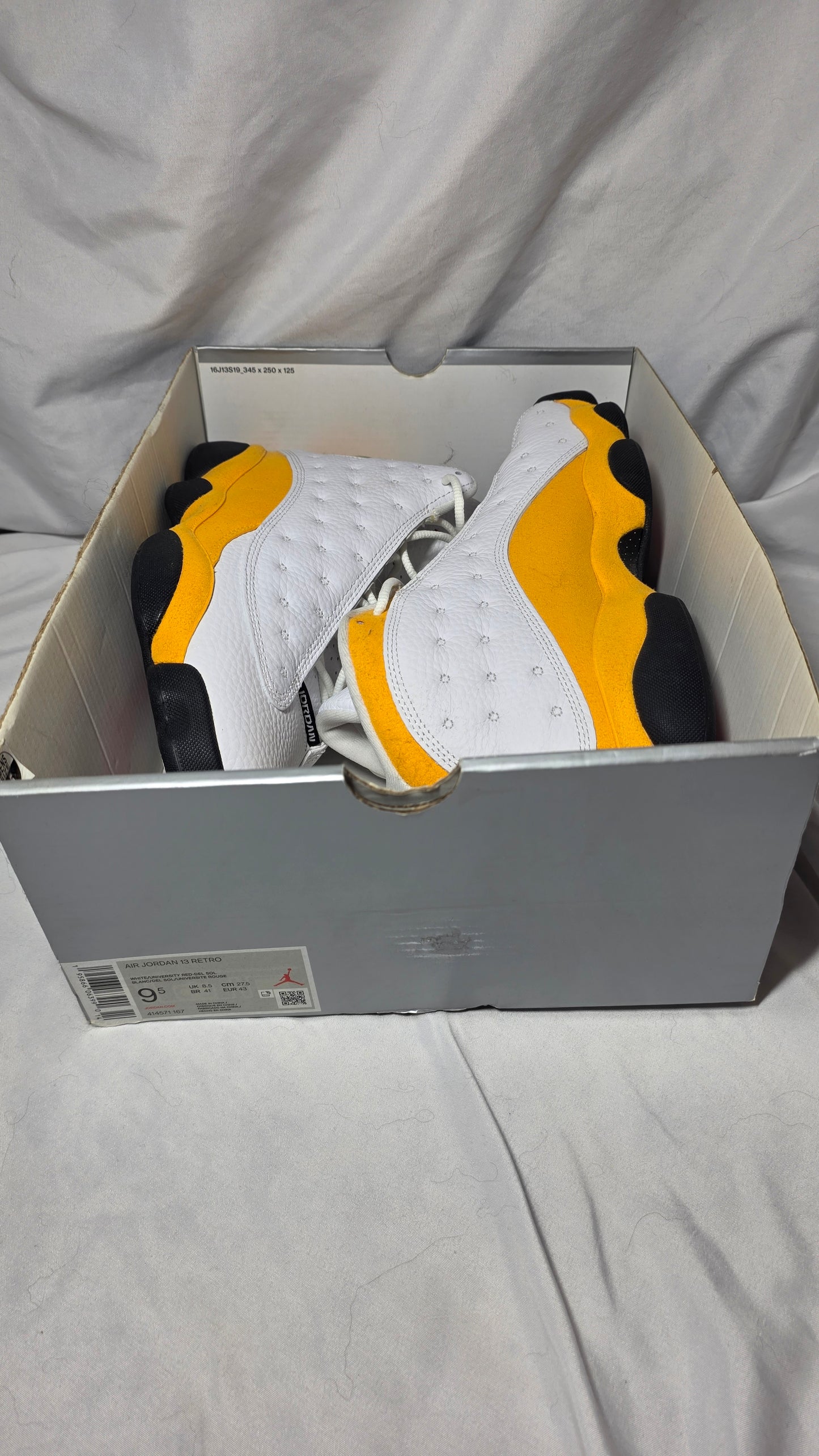 Nike Air Jordan 13 Retro "Del Sol" Mens 9.5 414571-167 NIB