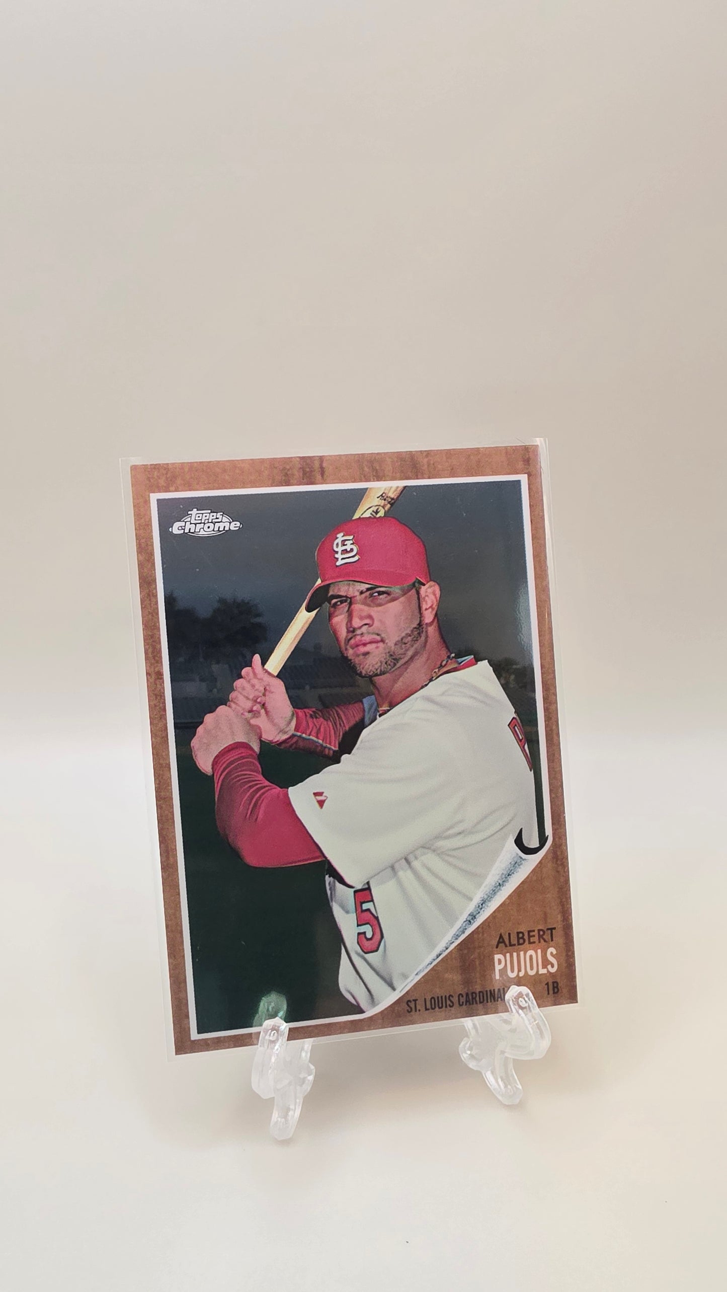 2011 Topps Heritage Albert Pujols Chrome /1962 #C145