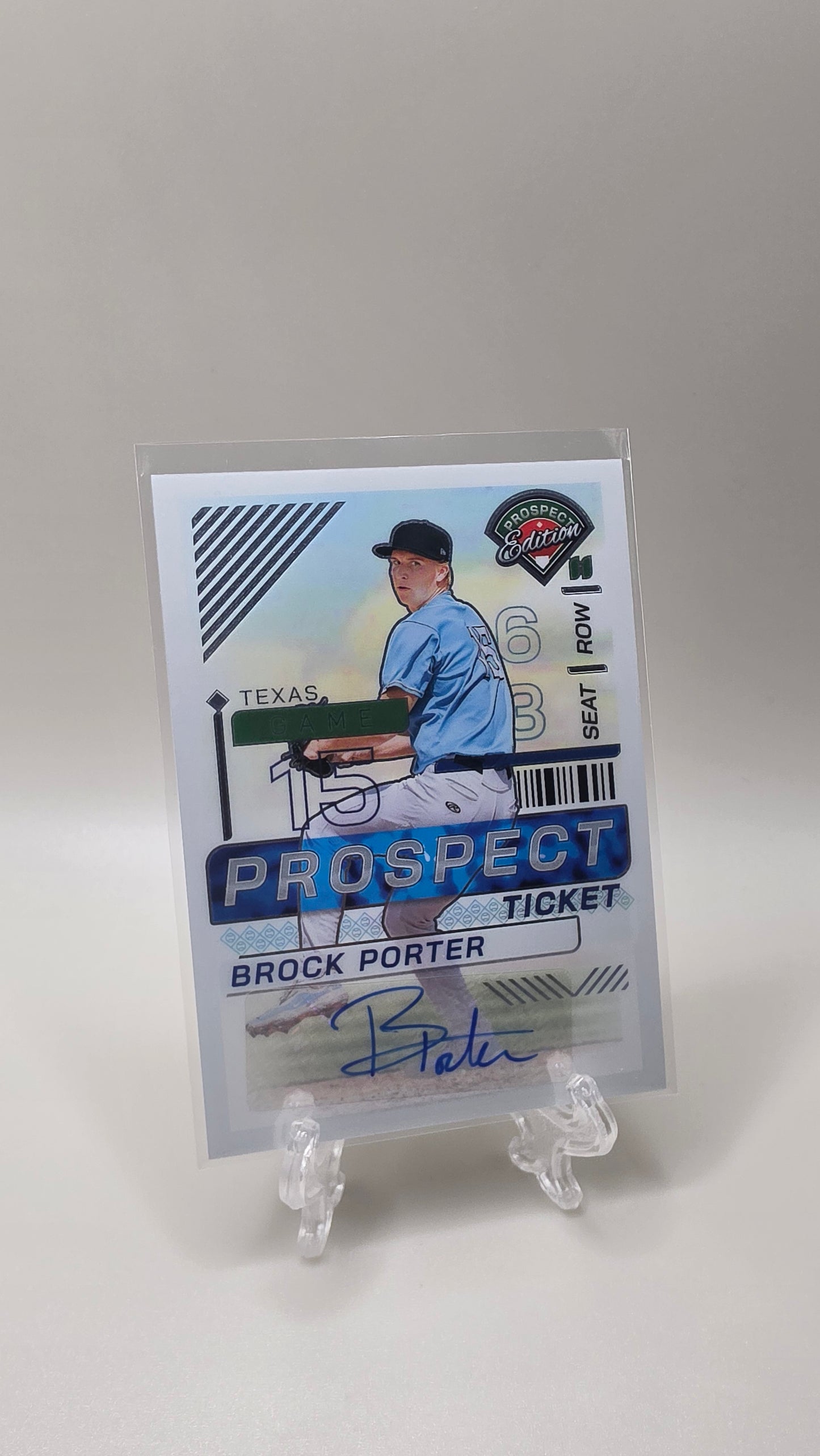 2024 Panini Prospect Edition Brock Porter Auto Card # 122