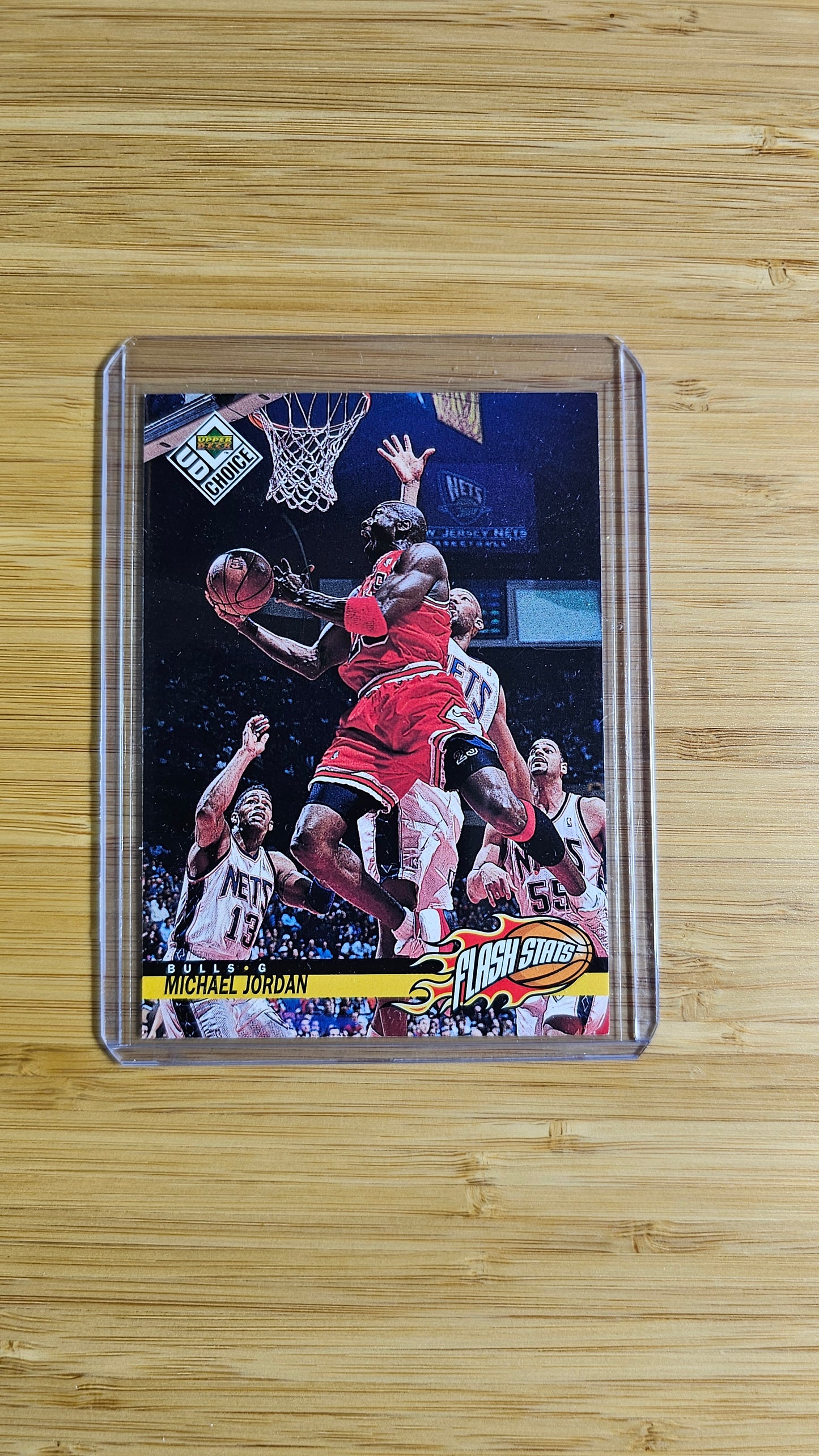 Michael Jordan 1998-99 Upper Deck Choice Flash Stats Card #159