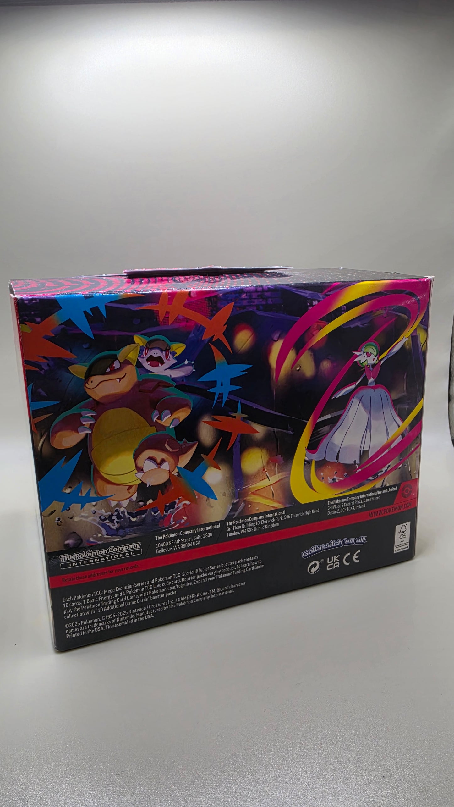Pokemon TCG Mega Heroes Mini Tins Factory Sealed