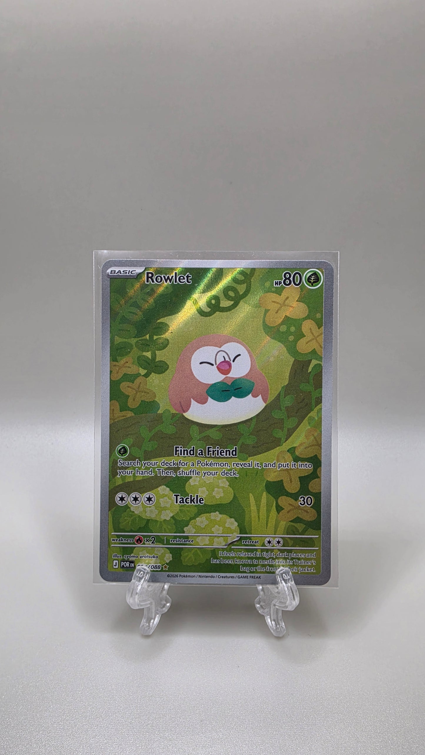 Pokémon TCG Rowlet 090/088 Perfect Order English