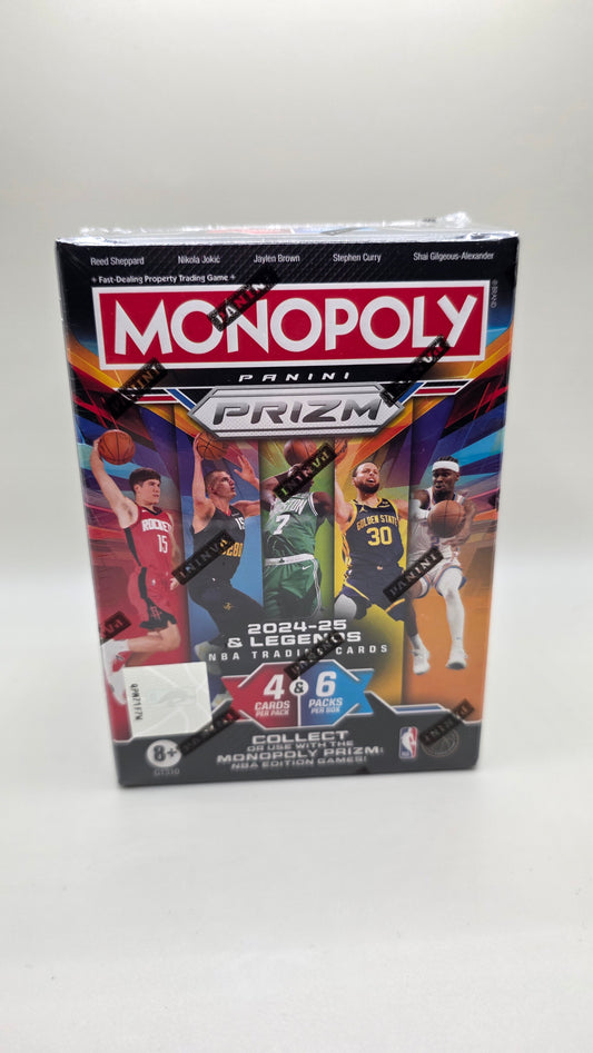2024-25 Monopoly NBA Panini Prizm Blaster Box