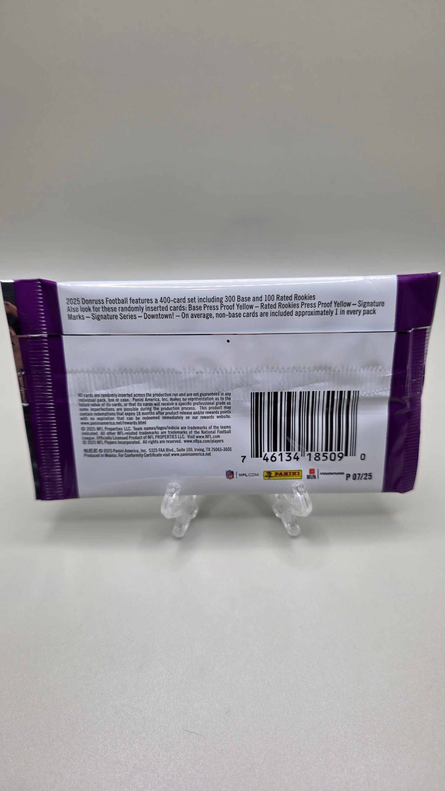 2025 NFL Panini DonRuss Gravity Feed Box 48 Packs (DOWNTOWNS!!)