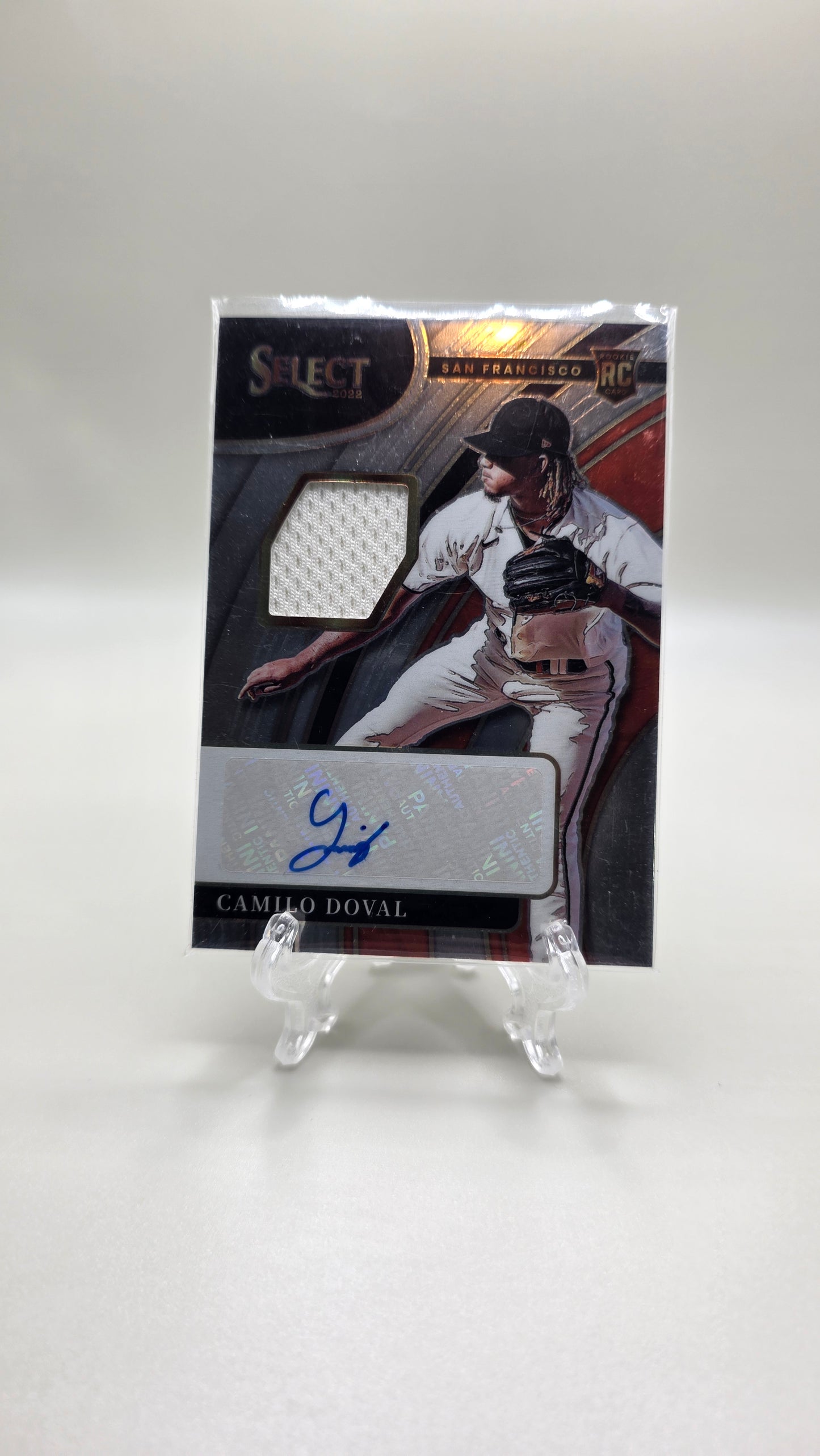 2022 Select Camilo Doval RPA # /299 Card # RJA-CD