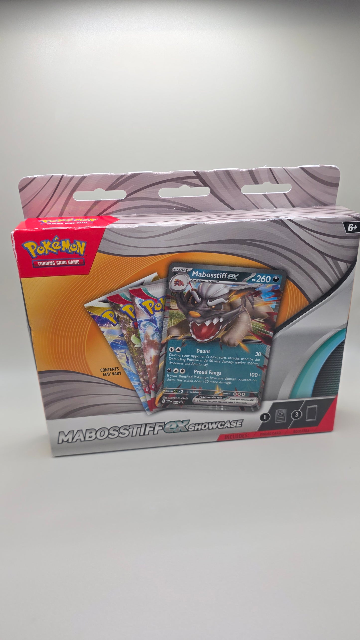 Pokemon Mabosstiff EX Showcase Box Sealed Promo