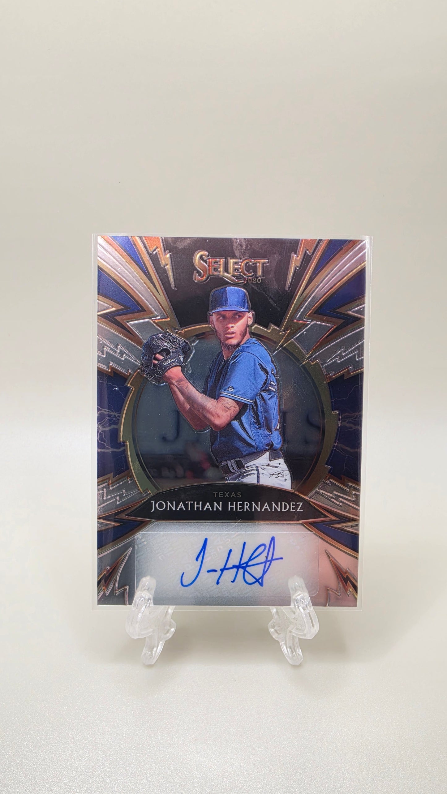 2020 Panini Select Jonathan Hernandez Rookie Auto #/199 Card #SS-JH