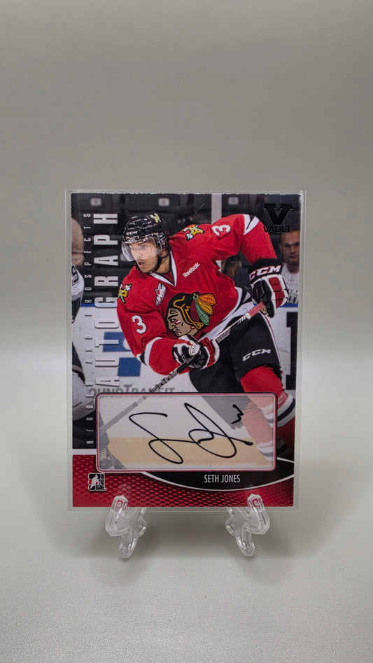 2012 In the Game Seth Jones Heroes & Prospects Autographed Card # A-SJ