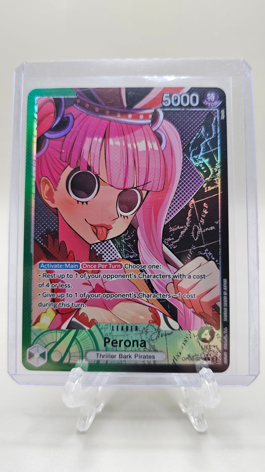 Perona OP06-021 L Alt Art One Piece TCG (Wings of the Captain Set) English