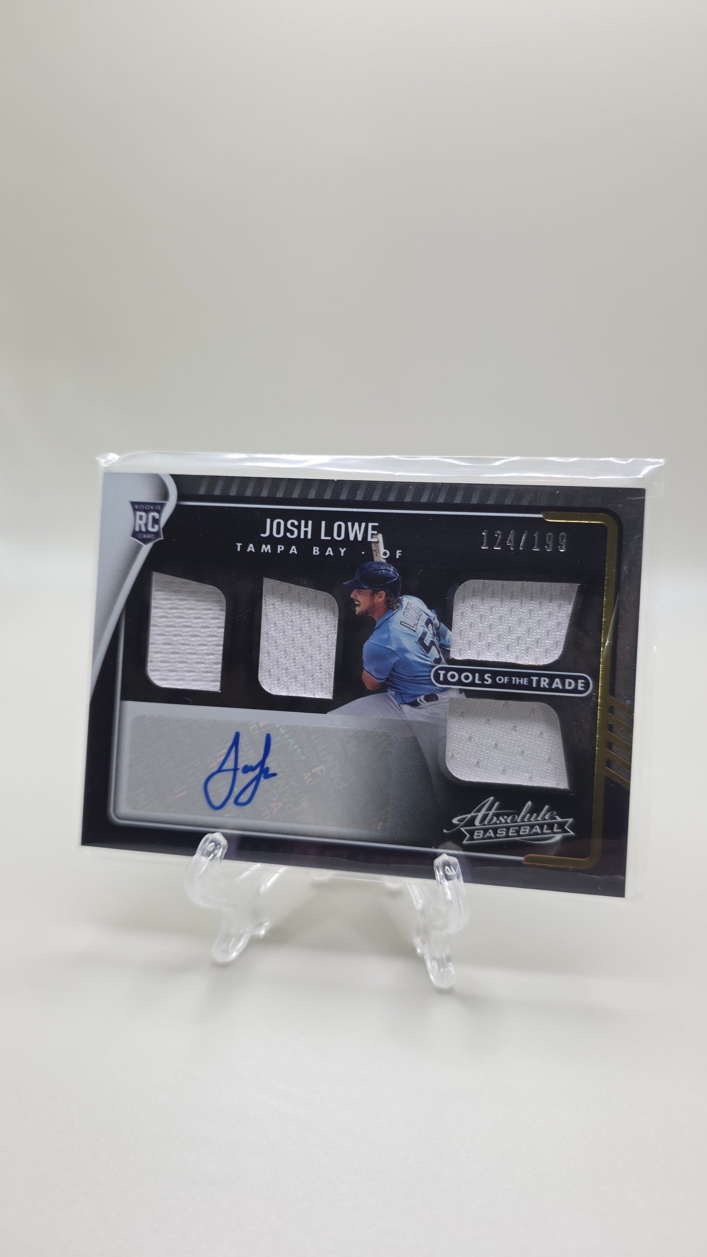 2022 Absolute Baseball Jose Lowe Tools of the Trade RPA #/199 Card #TT4S-JL