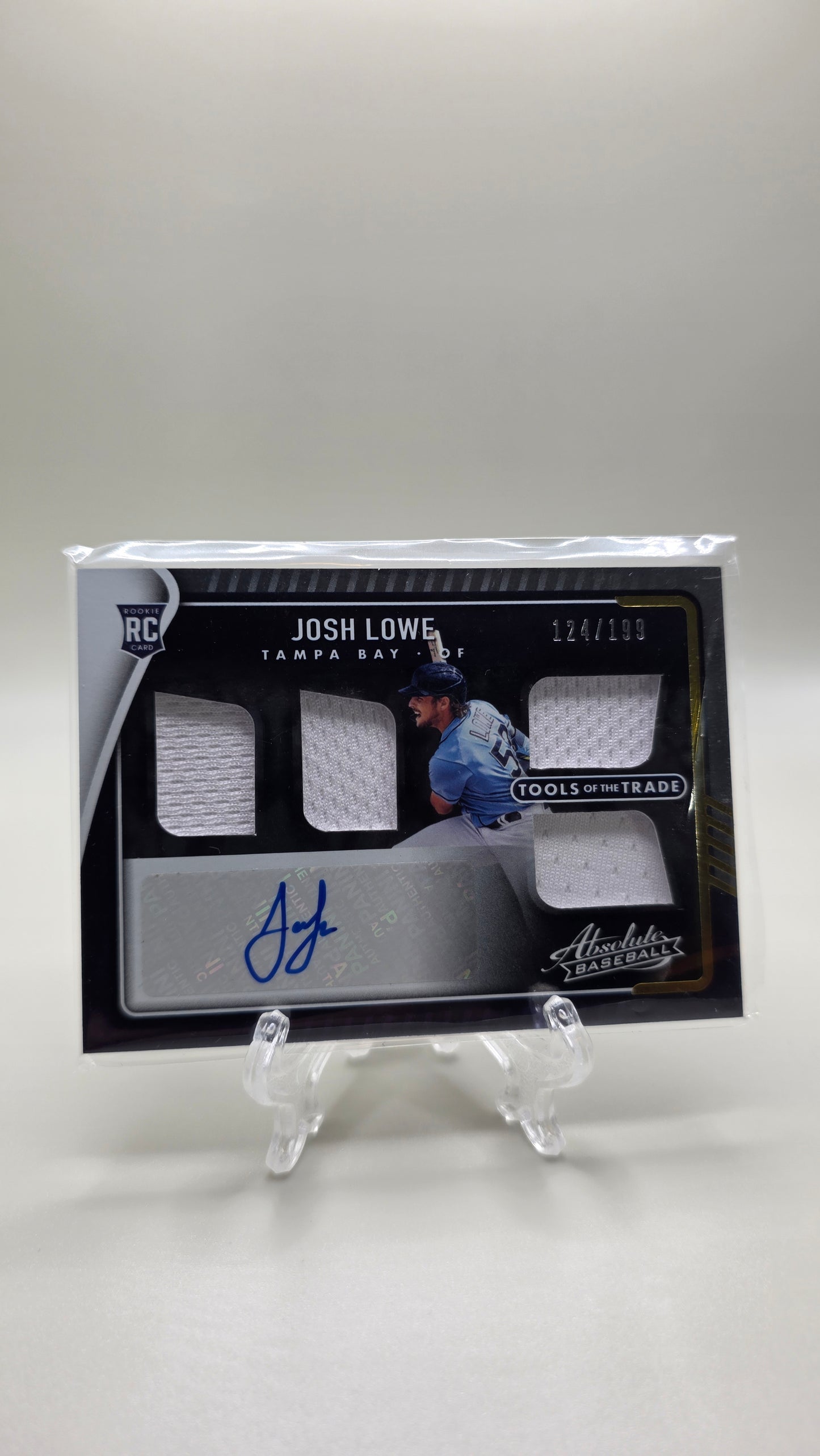 2022 Absolute Baseball Jose Lowe Tools of the Trade RPA #/199 Card #TT4S-JL