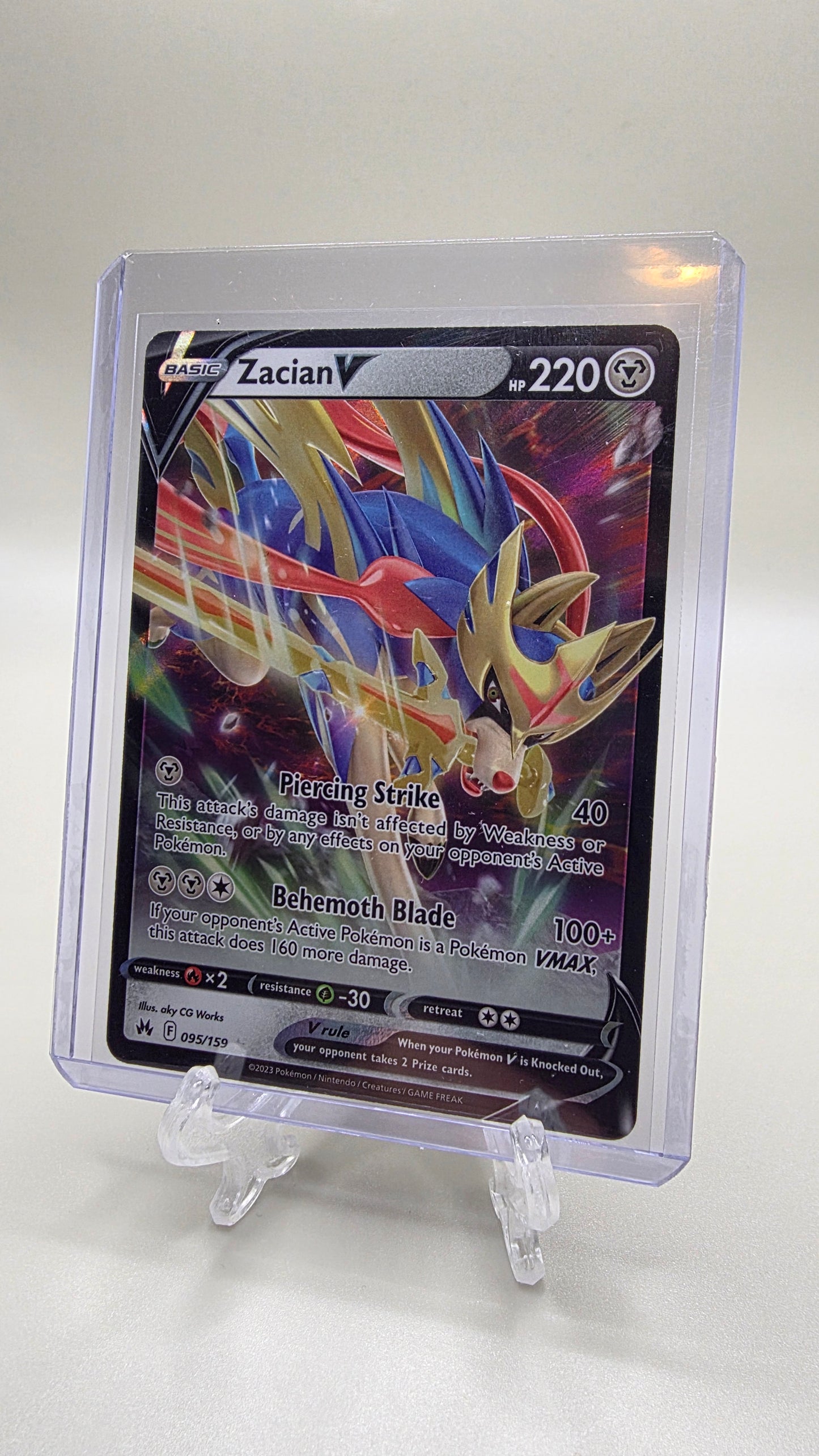 Zacian 095/159 (Crown Zenith Set) English