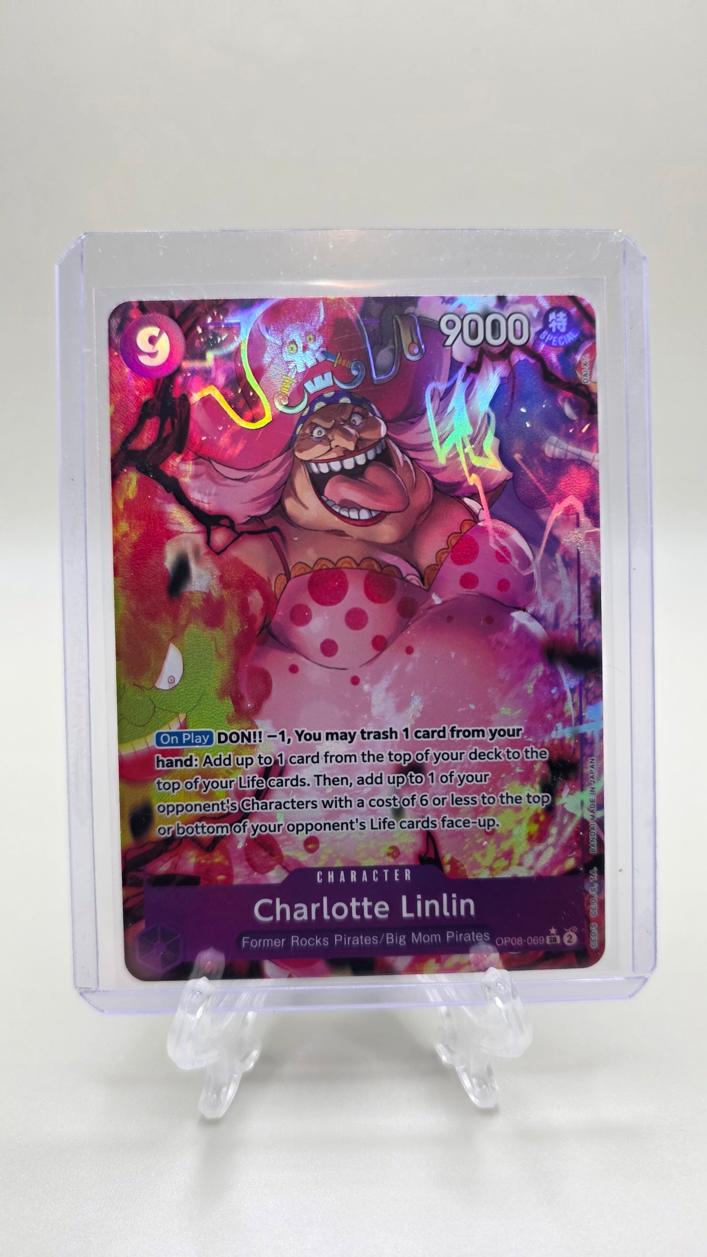 Charlotte Linlin OP08-069 SR⭐ Alt Art One Piece TCG (Two Legends set) English