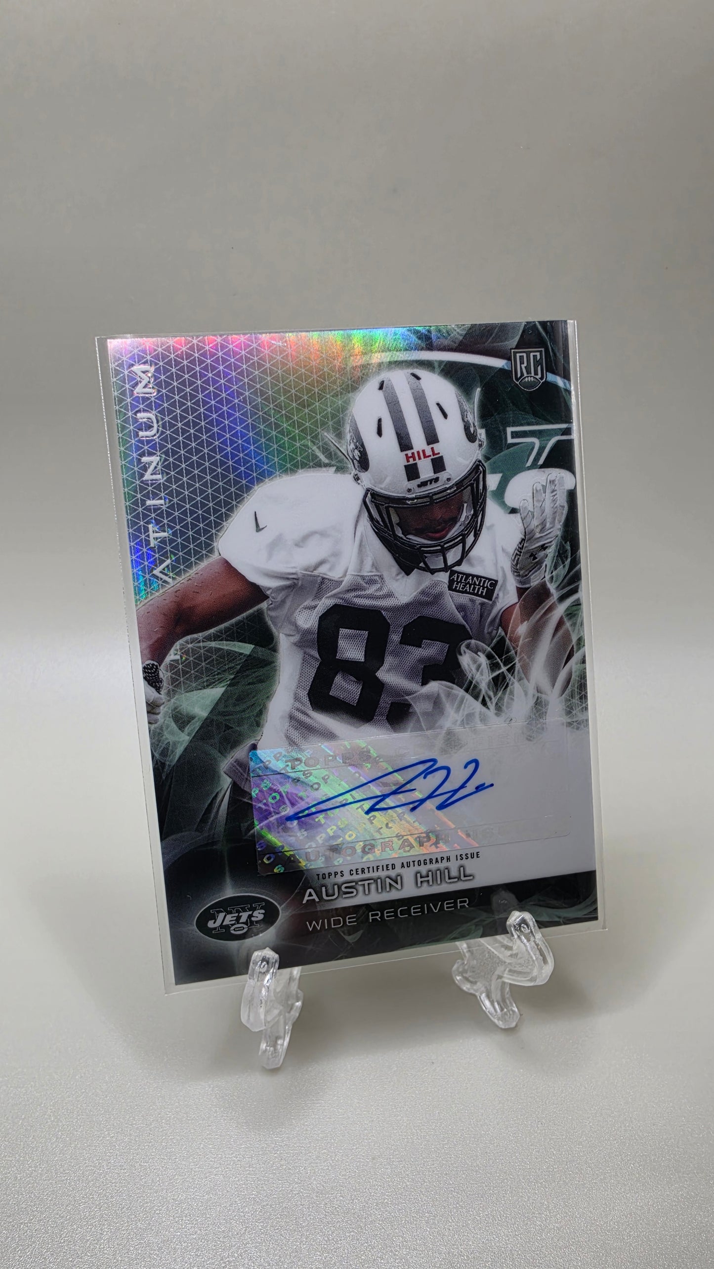 2015 Topps Platinum Austin Hill Rookie Auto Card # AR-AH