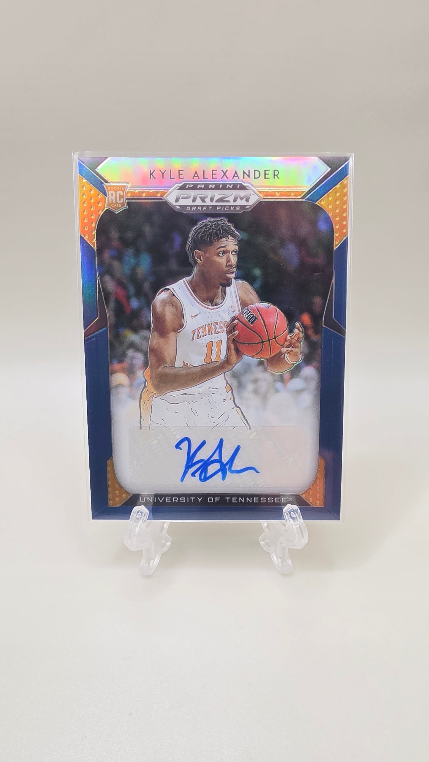 2019 Panini Prizm Draft Picks Kyle Alexander Auto Card #35