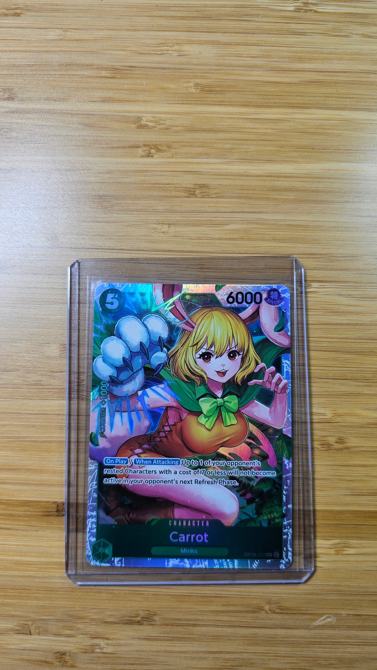 Carrot OP08-023 SR One Piece TCG (Two Legends set) English