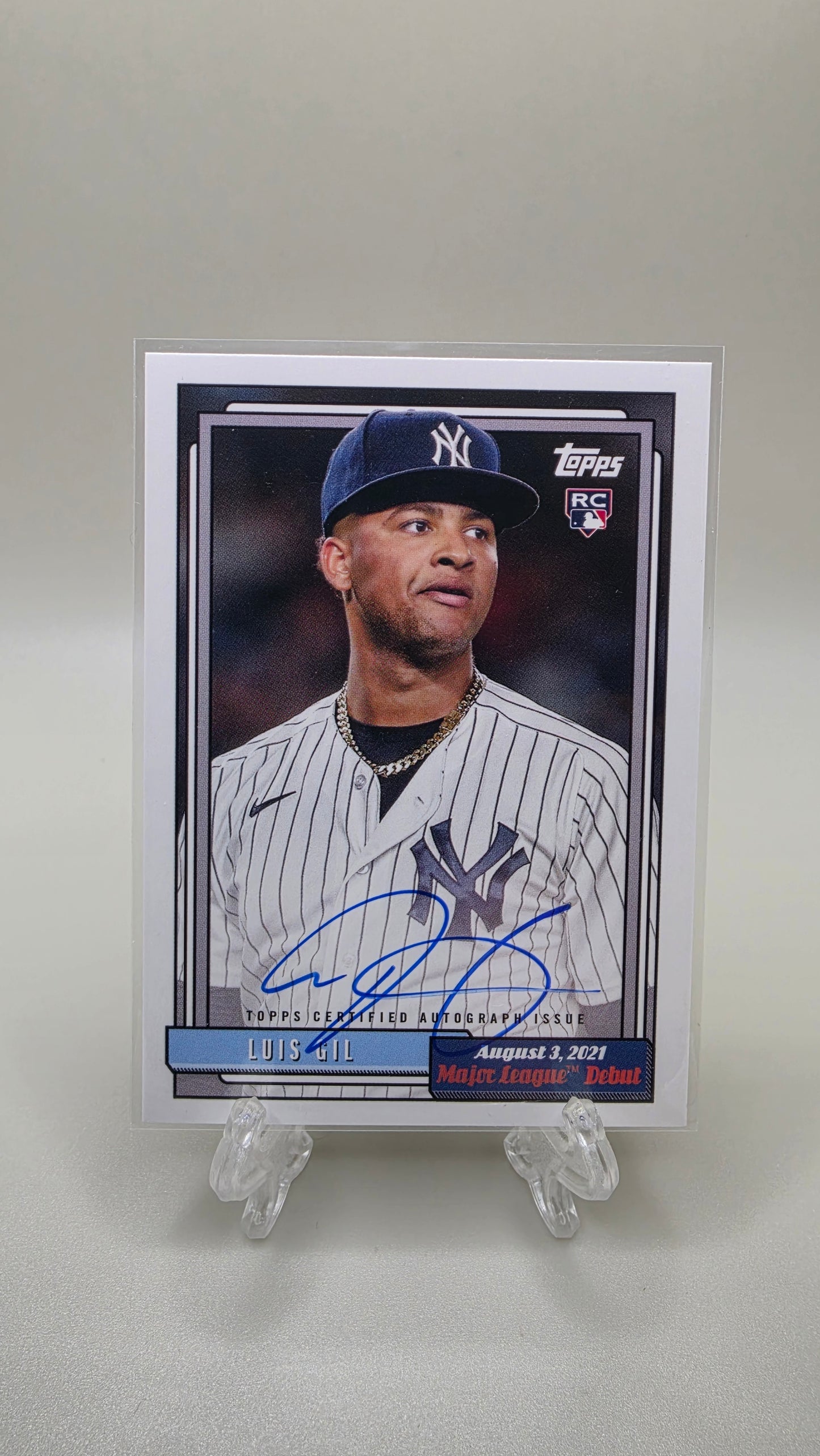2022 Topps Luis Gil Rookie Auto # 72DB-LG