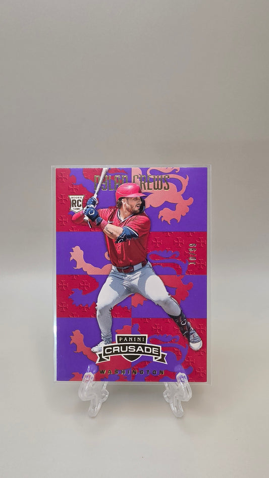 2025 Panini Crusade Dylan Crews Red /99 #70