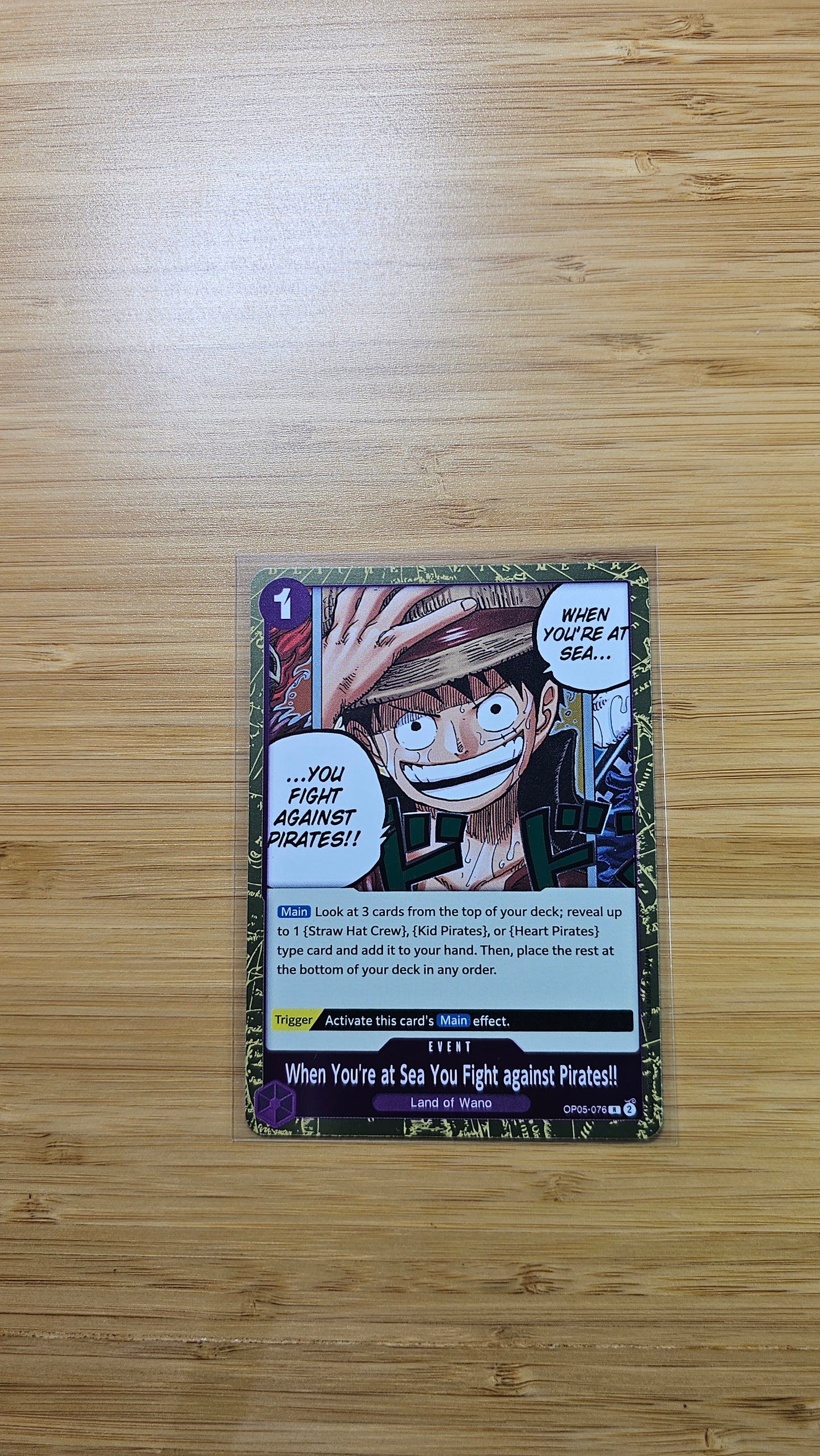 One Piece Card Game 500 Years in the Future OP07 Foil, Leader & Rare Single Cards