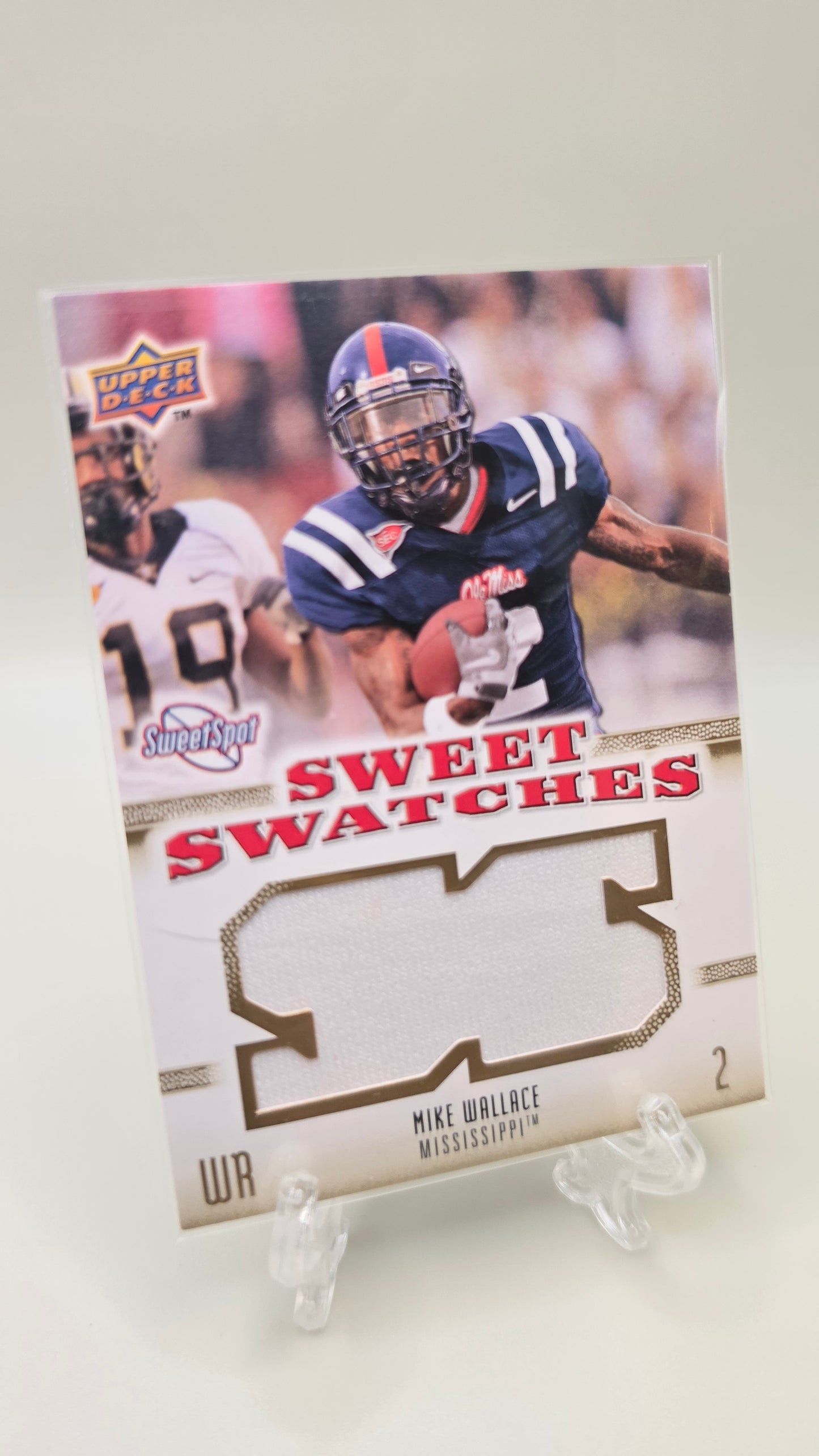 2010 Upper Deck Mike Wallace Sweetspot Sweet Swatches #SSW-63