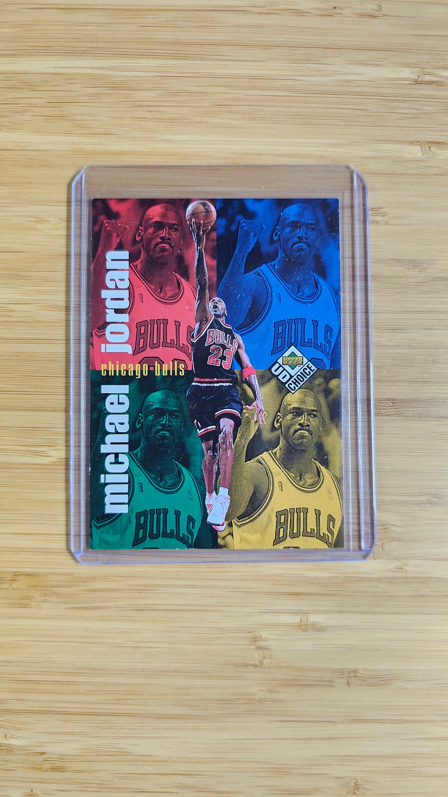 Michael Jordan 1998-99 Upper Deck Checklist Card #199