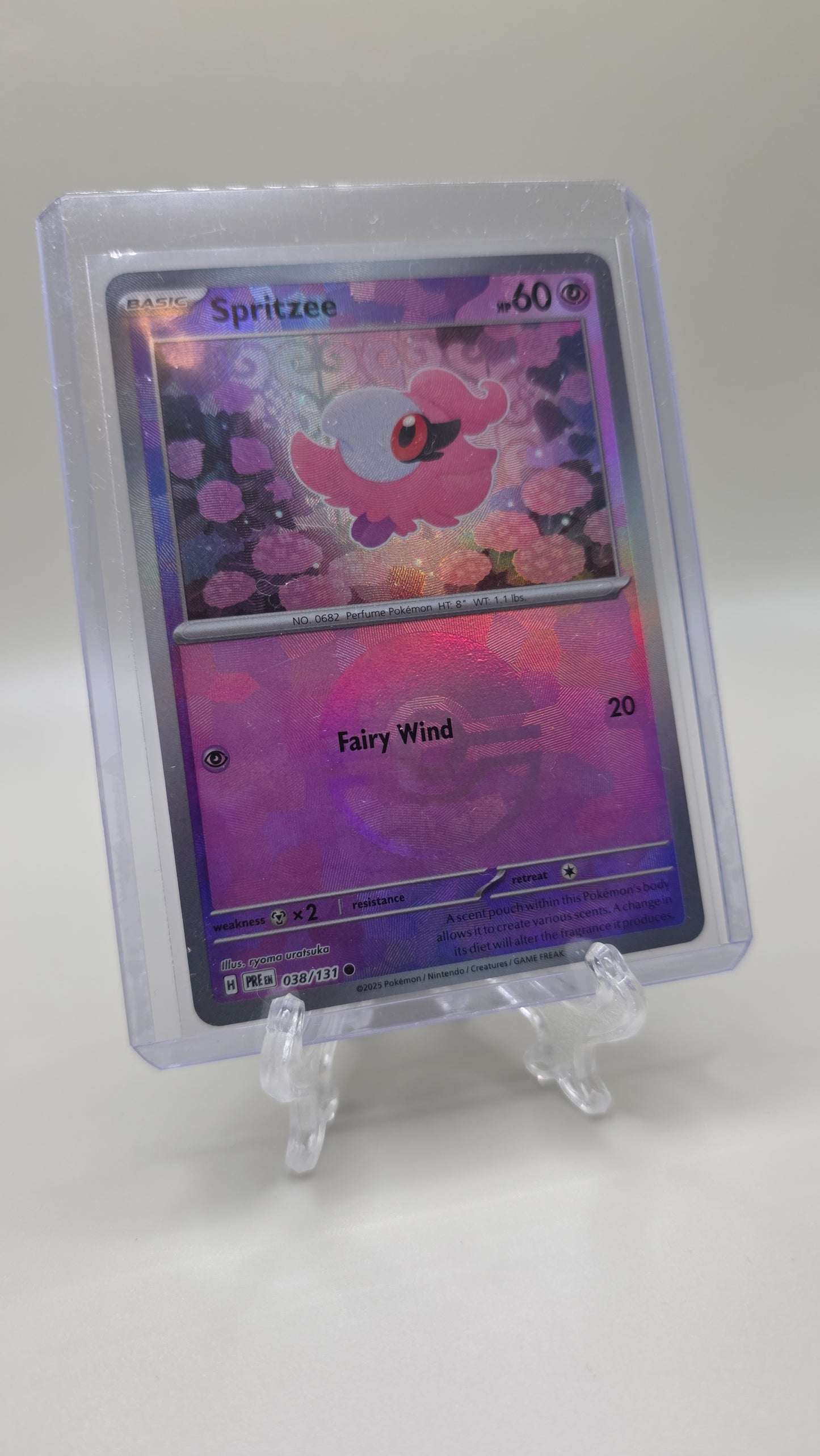Spritzee 038/131 (Poke Ball Pattern)  (Prismatic Evolutions Set) English