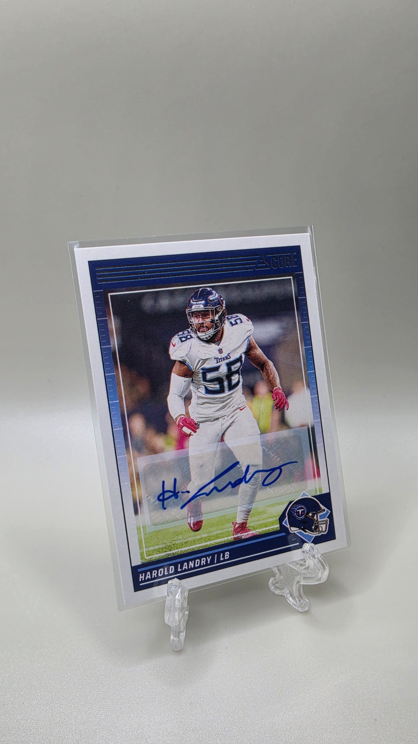 2021 Panini Score Harold Landry Auto Card # 273