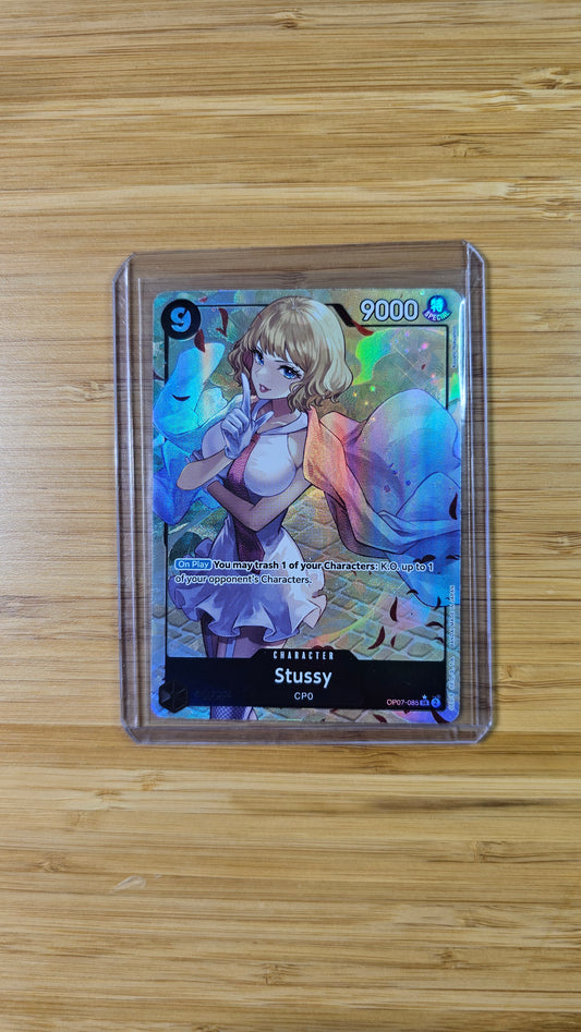 Stussy OP07-085 SR ⭐ One Piece TCG (500 Years in the Future set) English