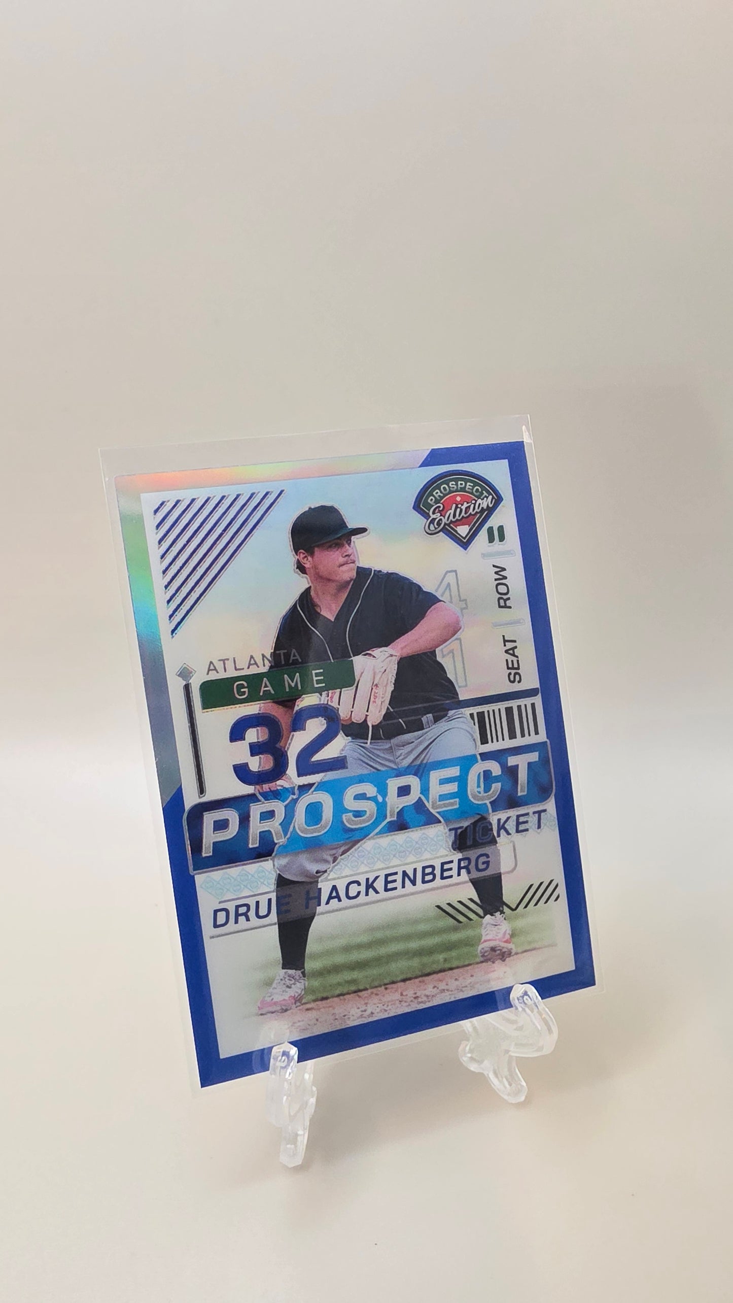 2024 Prospect Edition Drue Hackenberg Prospect Ticket Blue /149 #184
