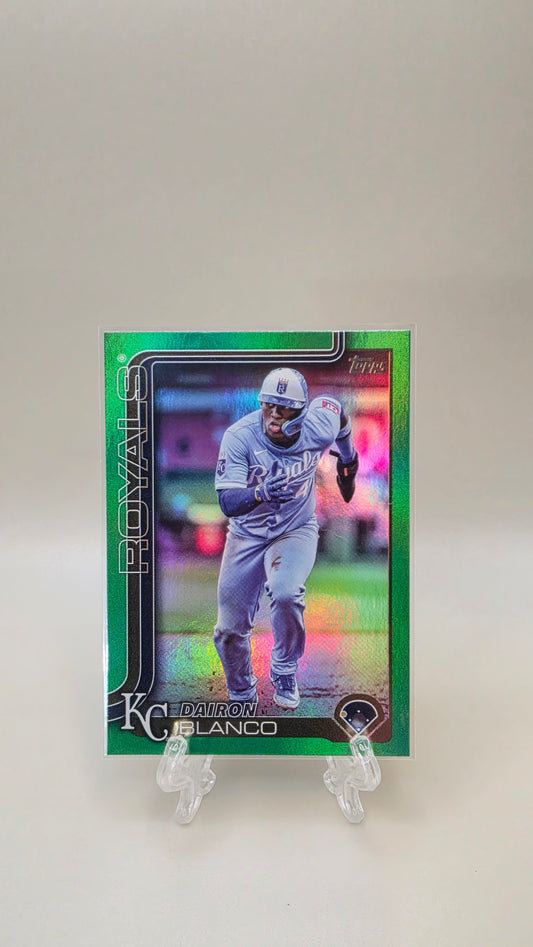 2025 Topps Dairon Blanco Green Parallel /99 #US88