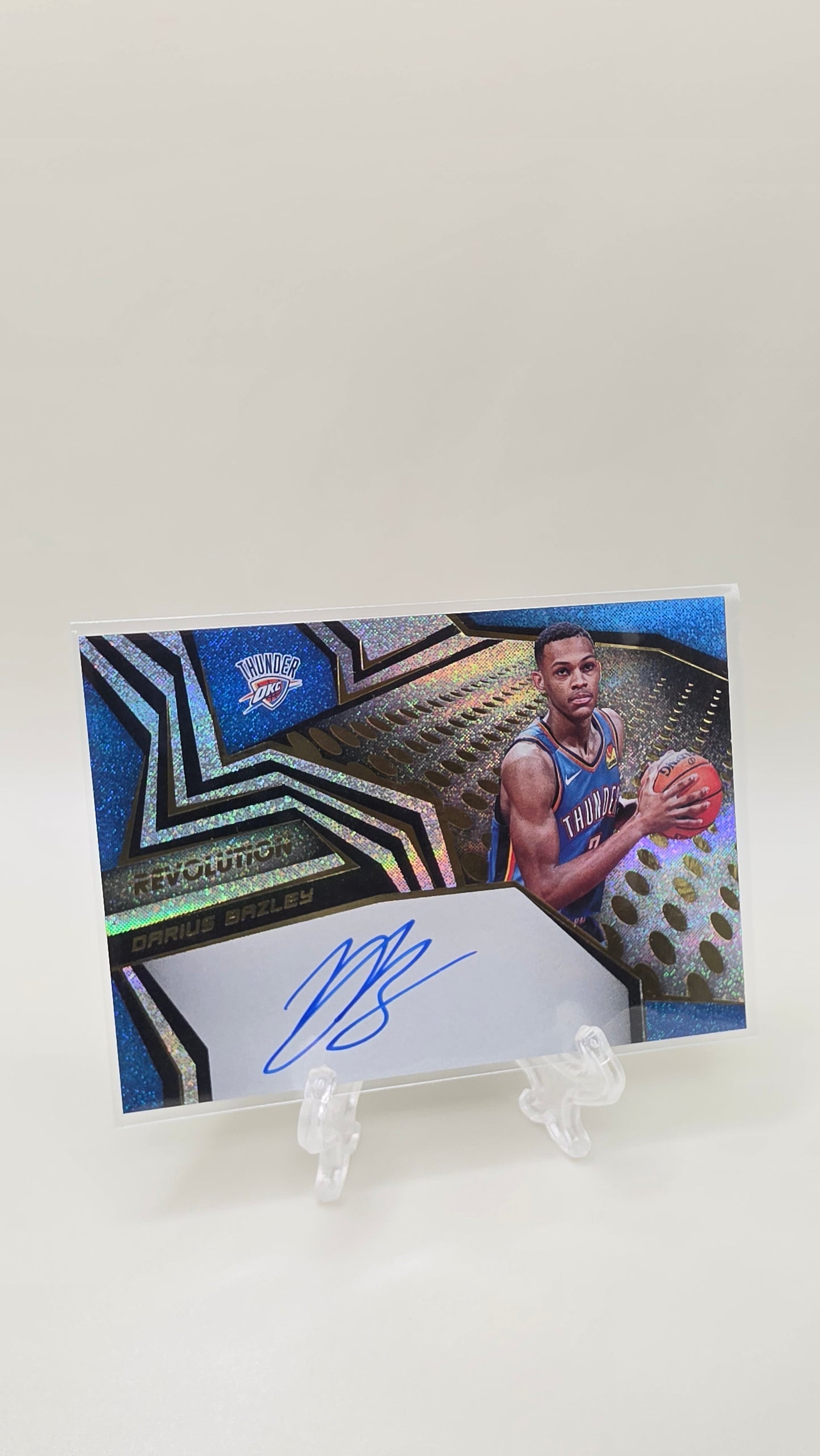 2019-20 Revolution Basketball Darius Bazley Rookie Auto Card # RA-DBZ