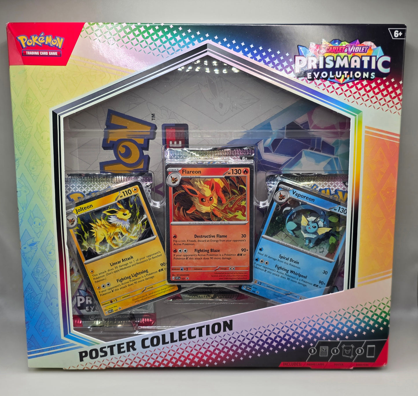Pokémon TCG S&V Prismatic Evolutions Poster Collection